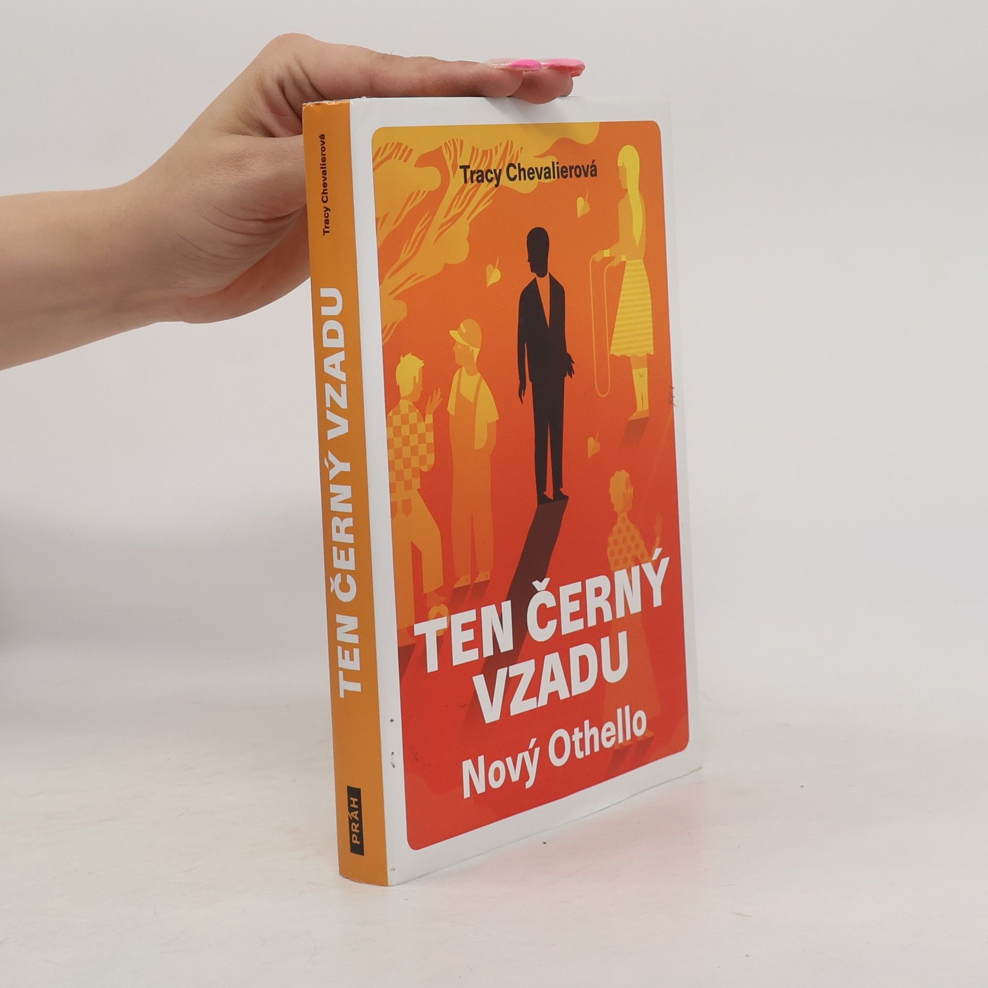 Tracy Chevalier Ten černý vzadu