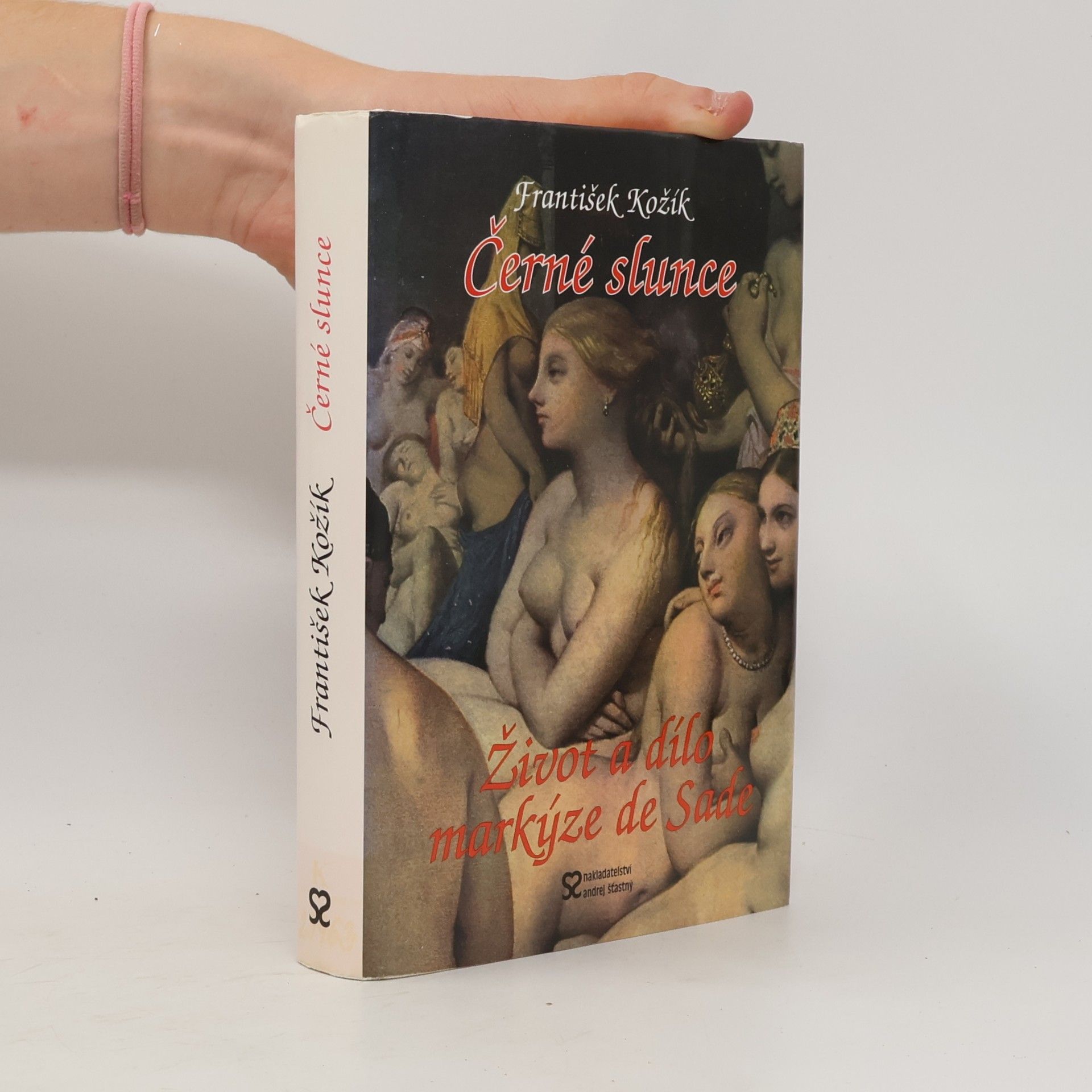 František Kožík Černé slunce. Román života a díla markýze D.A.F. de Sade.