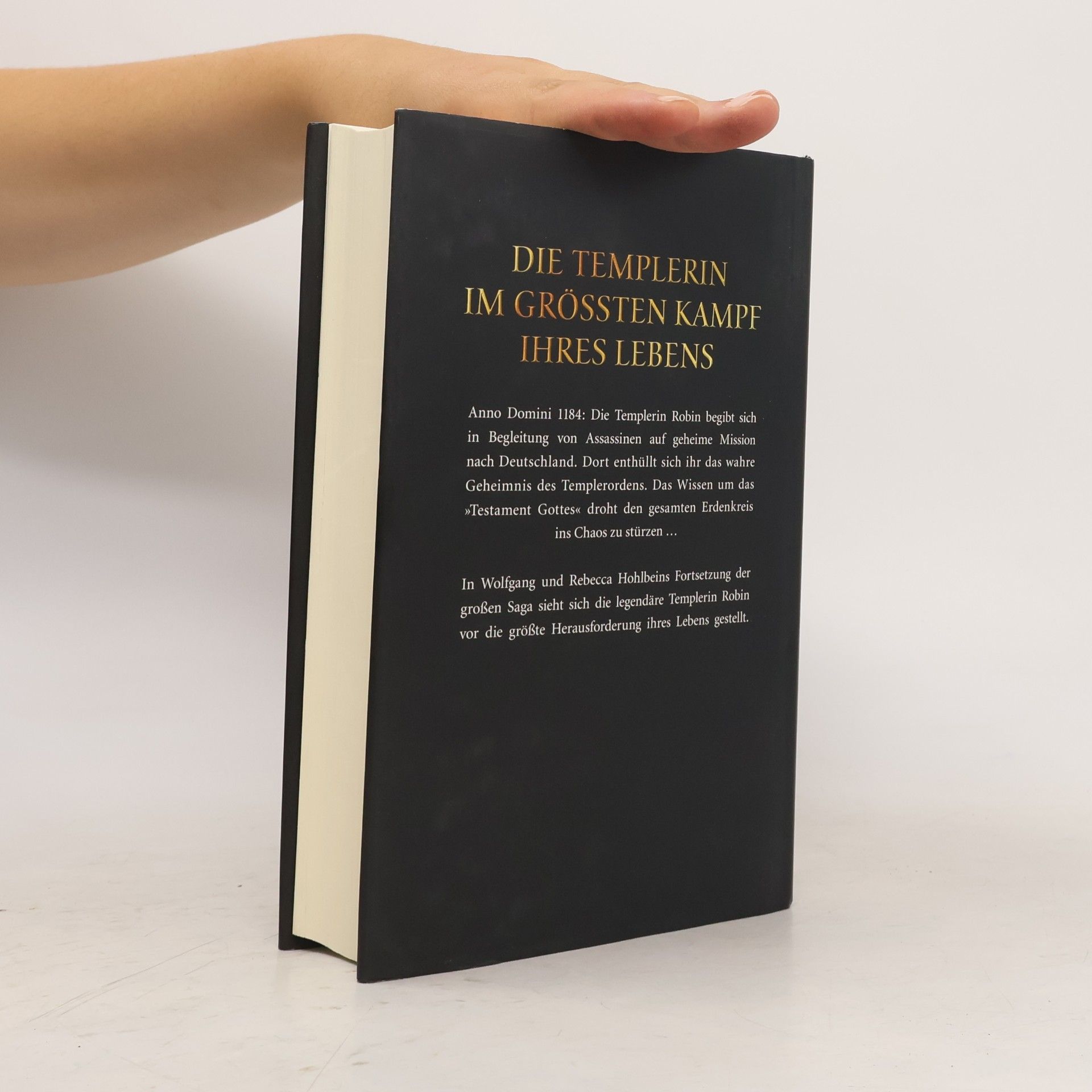Wolfgang Hohlbein Die Templerin : Das Testament Gottes