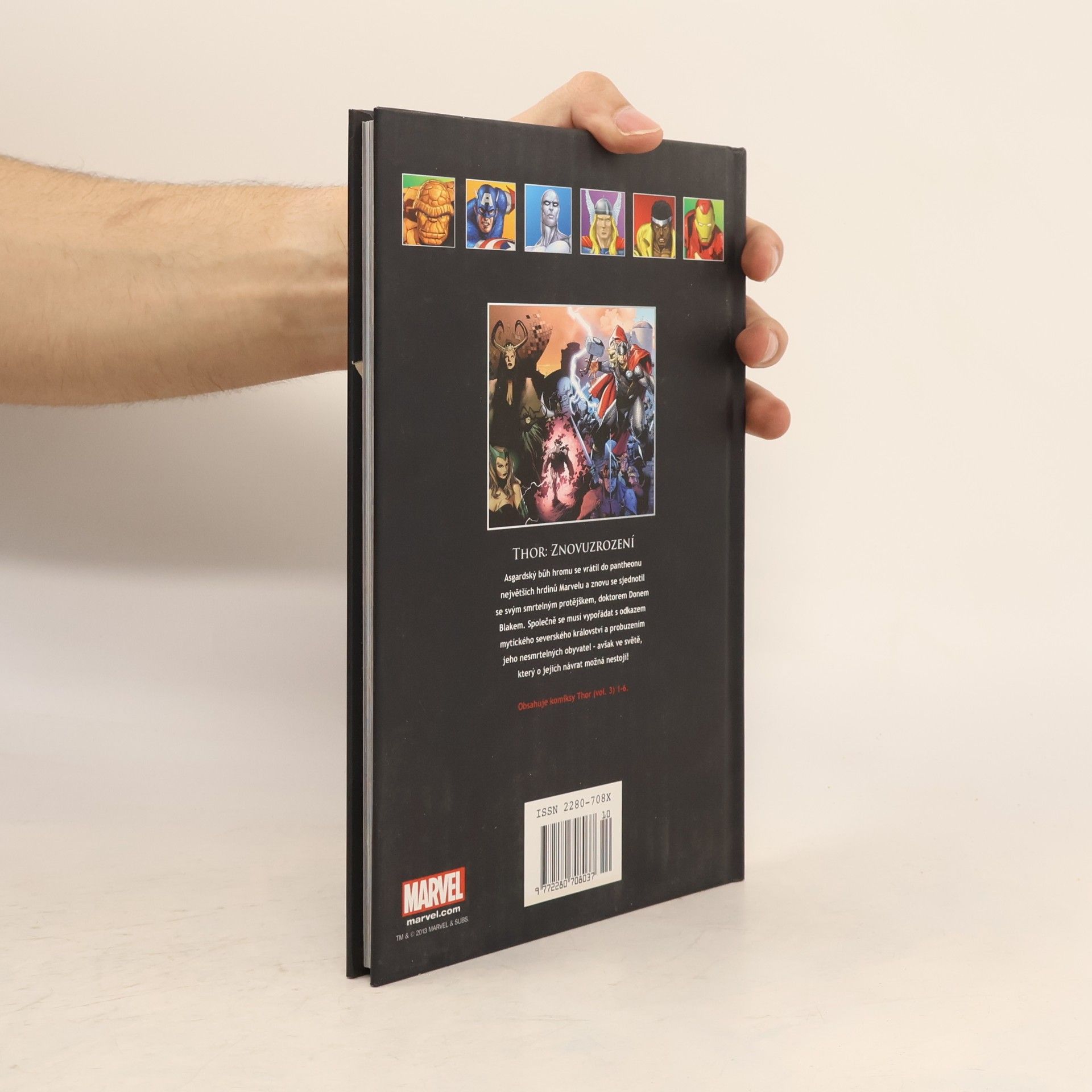 Olivier Coipel Ultimátní komiksový komplet 52. Thor. Znovuzrození