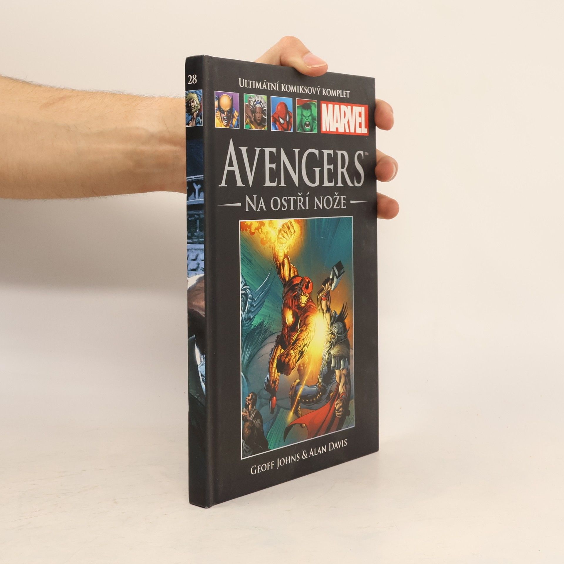Geoff Johns Ultimátní komiksový komplet 28. Avengers. Na ostří nože