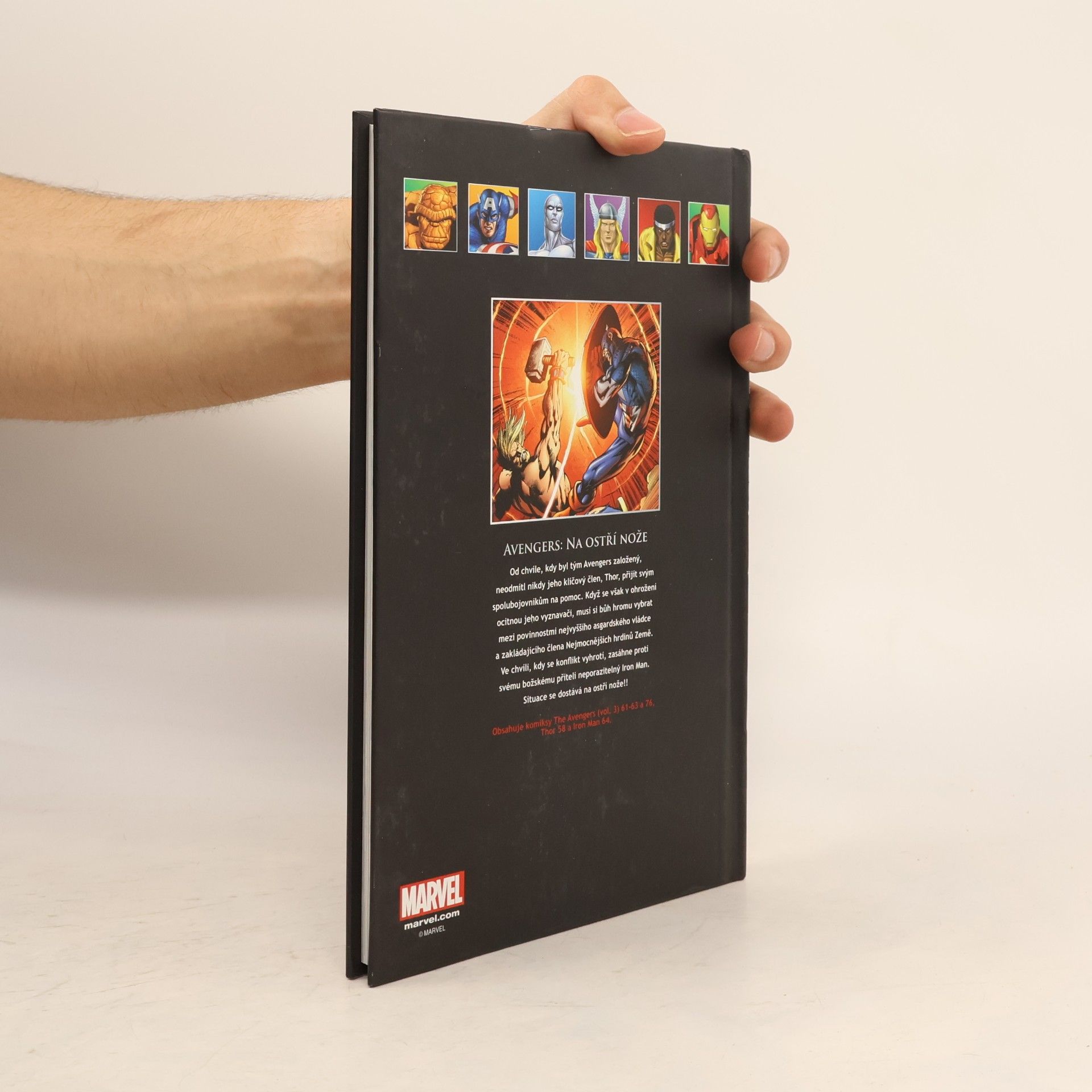 Geoff Johns Ultimátní komiksový komplet 28. Avengers. Na ostří nože