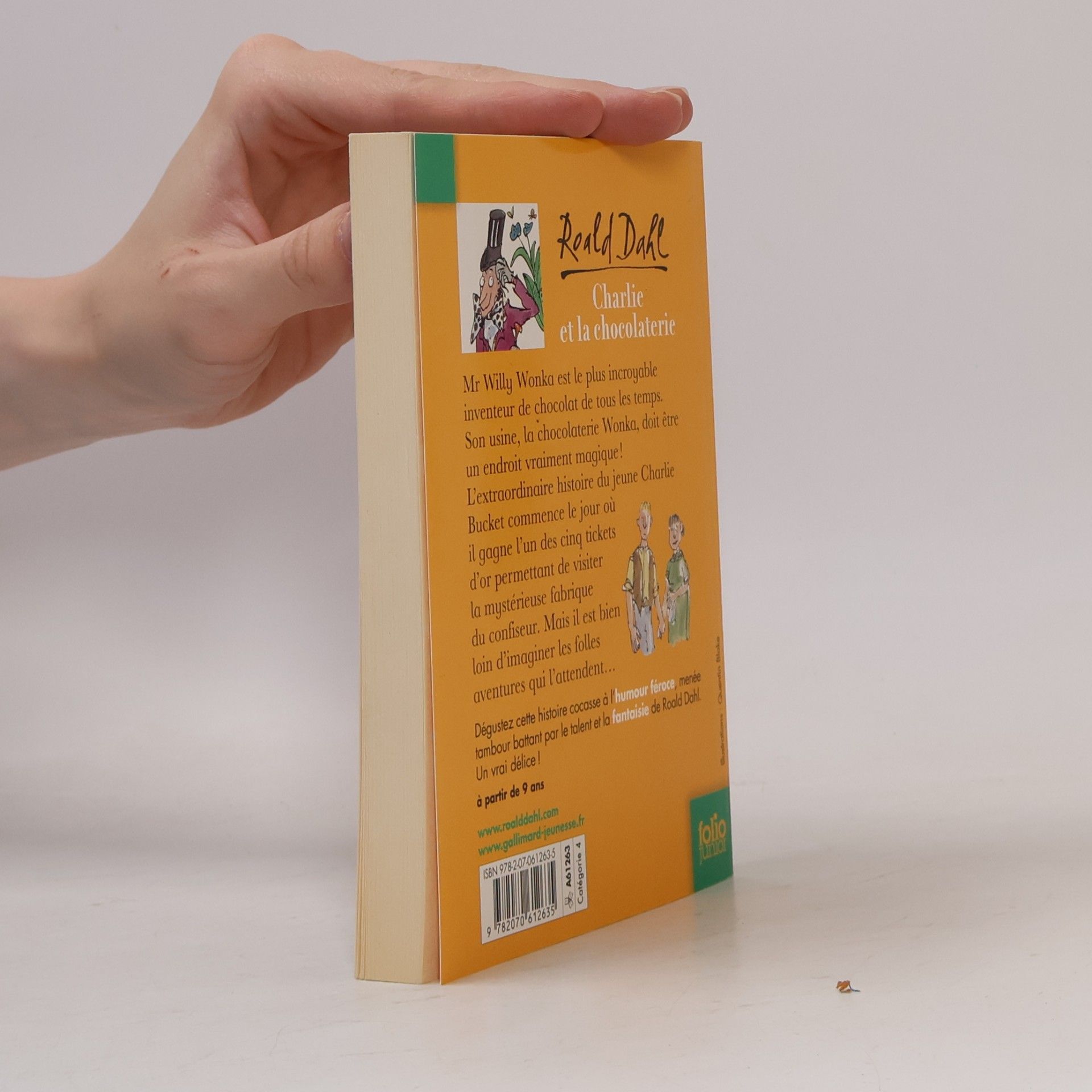 Roald Dahl Charlie et la chocolaterie