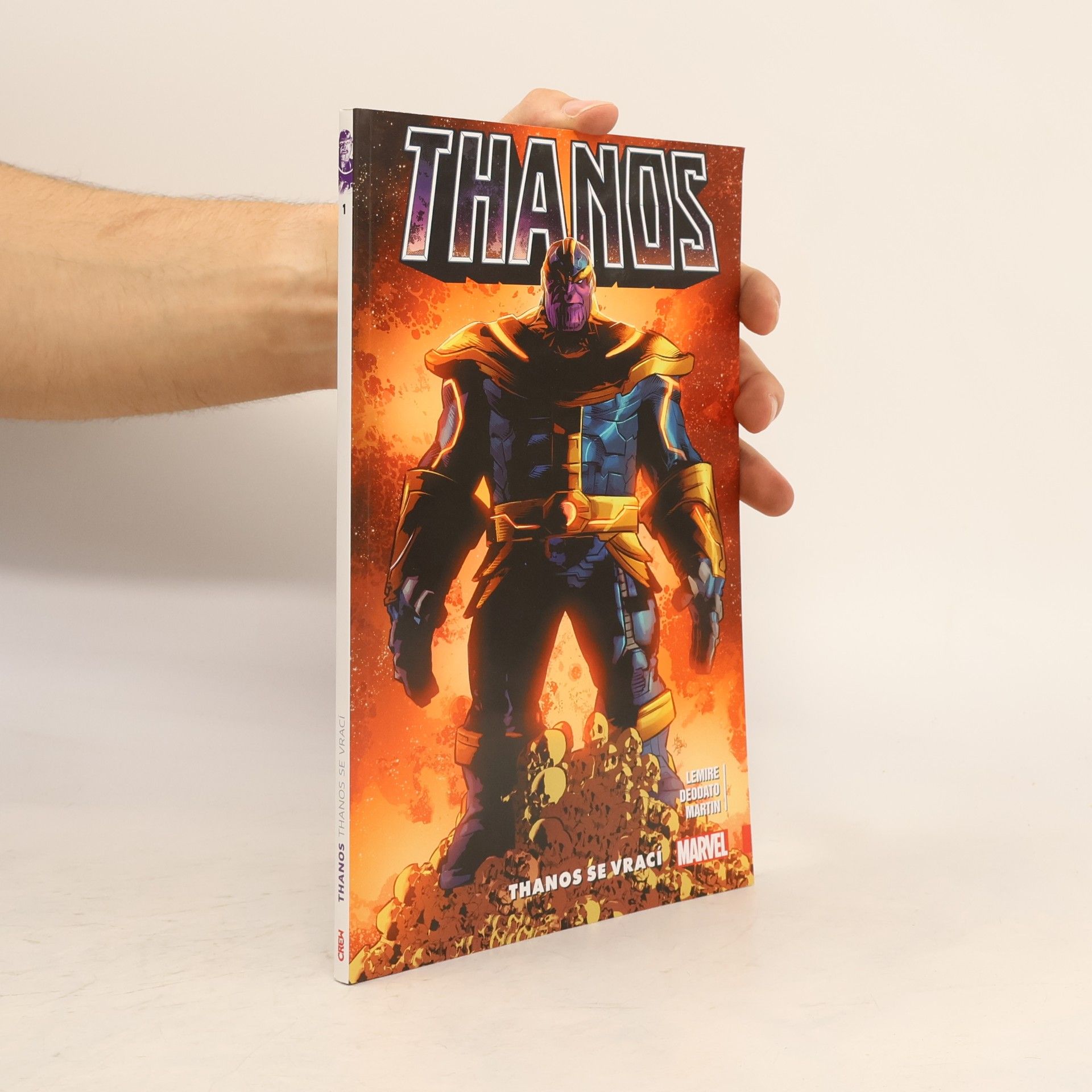 Jeff Lemire Thanos. Thanos se vrací