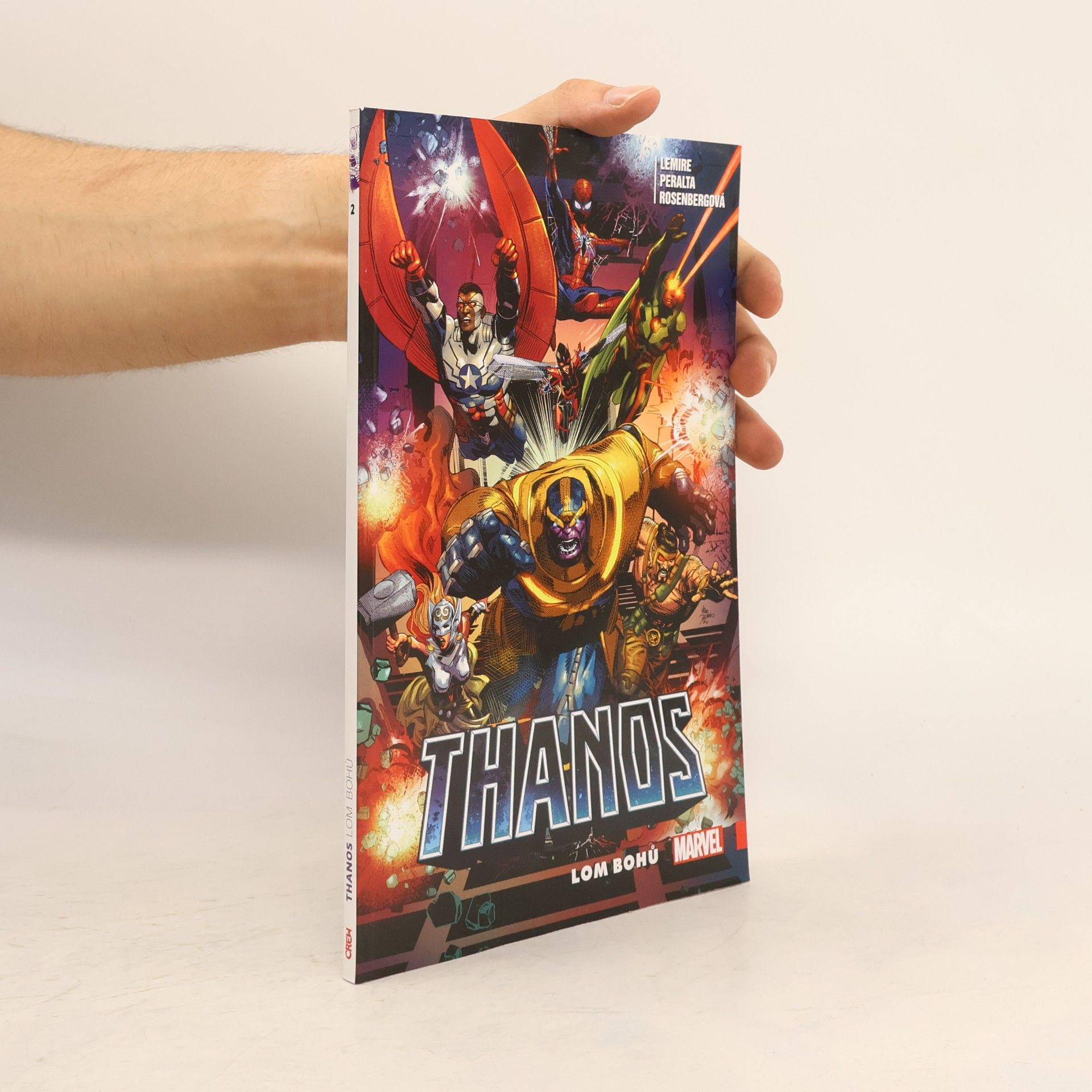 Jeff Lemire Thanos. Lom bohů