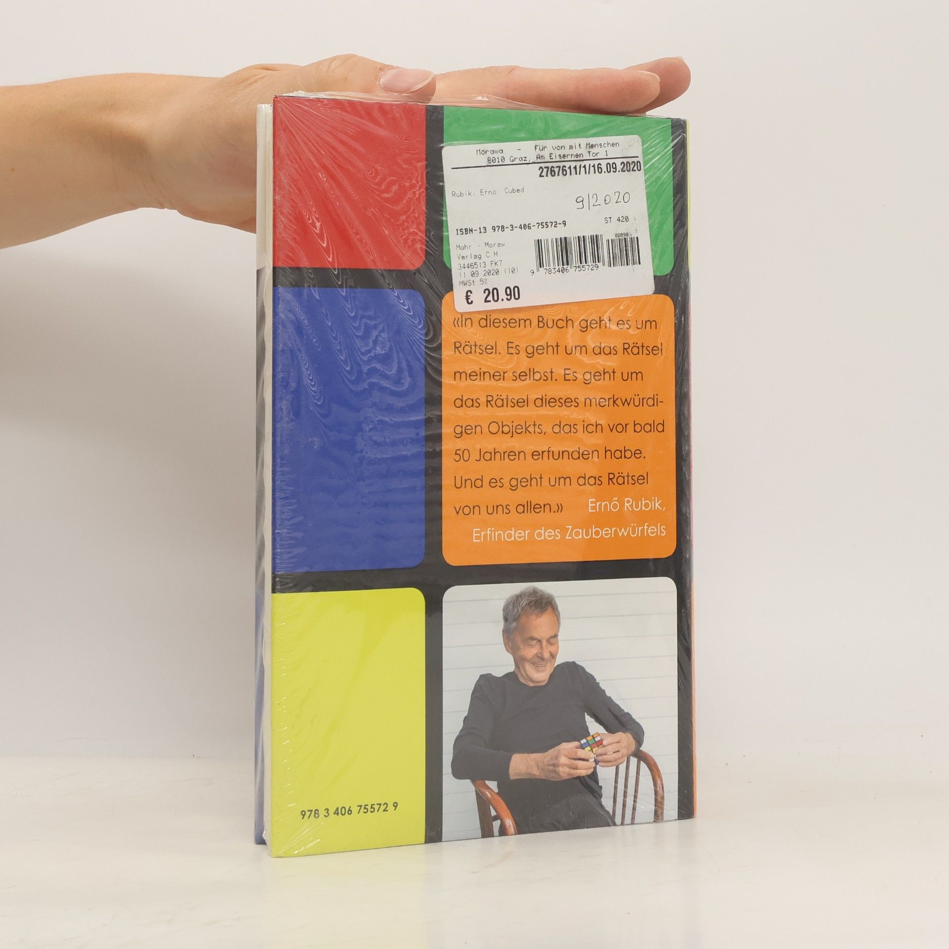 Ernő Rubik Cubed