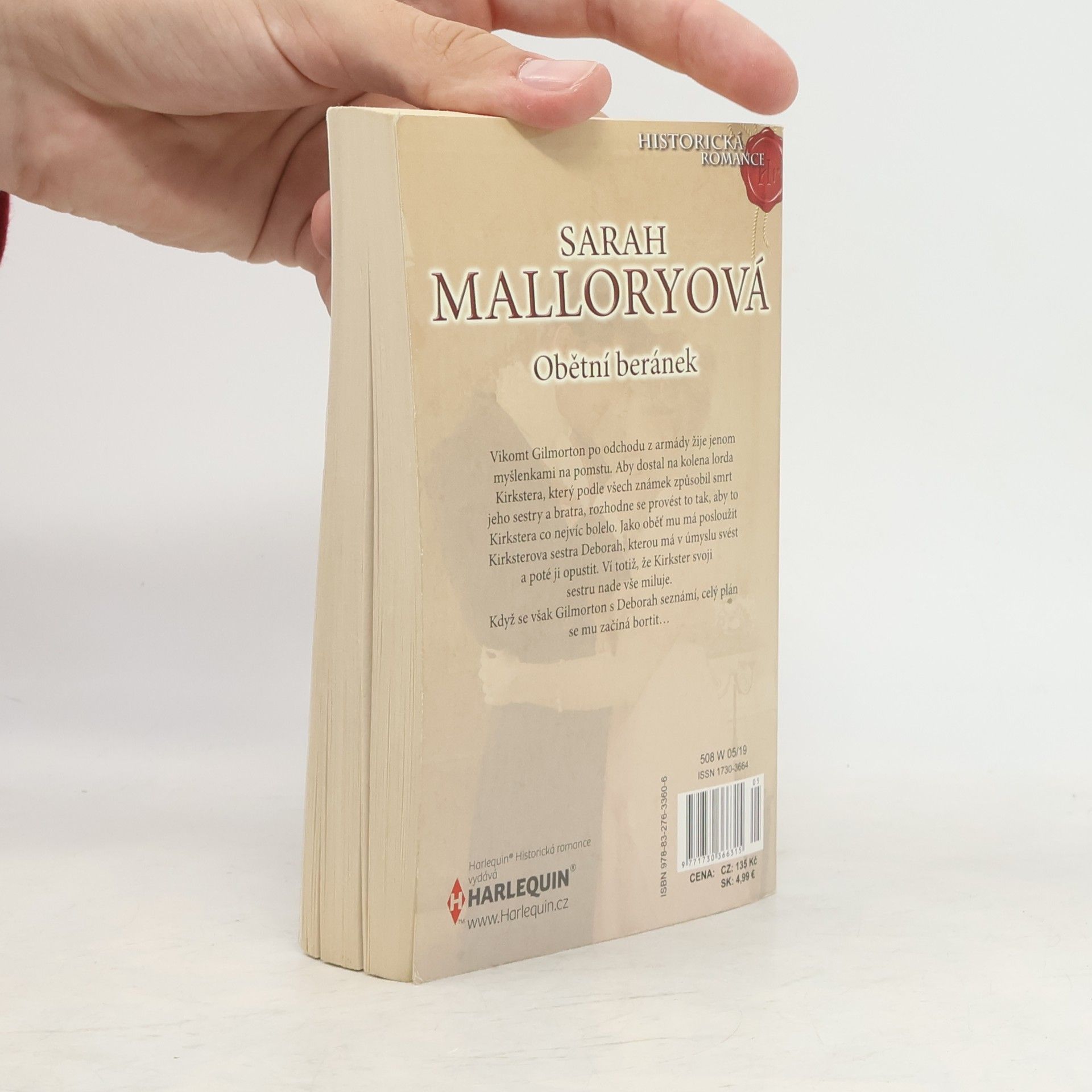 Sarah Mallory Obětní beránek