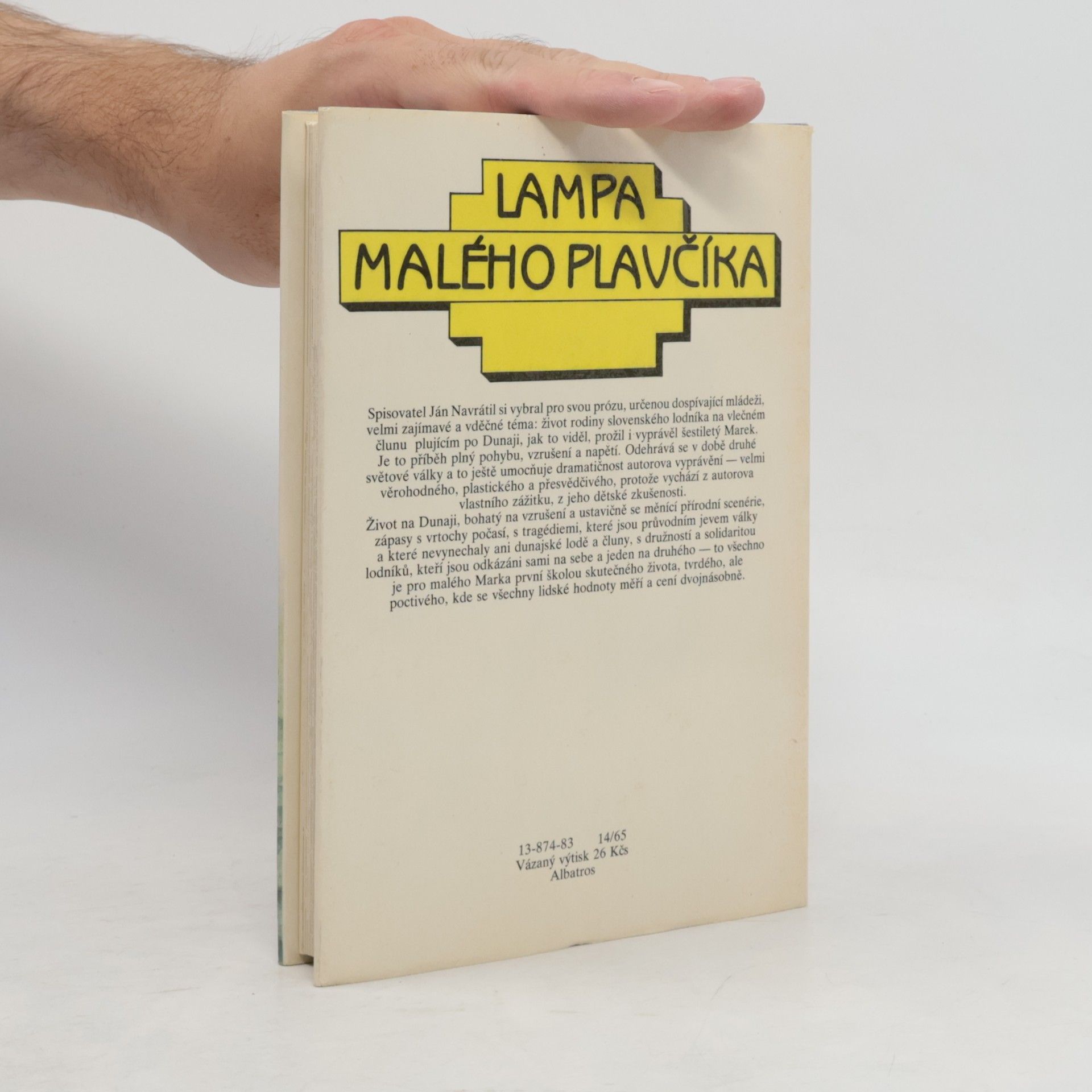 Ján Navrátil Lampa malého plavčíka