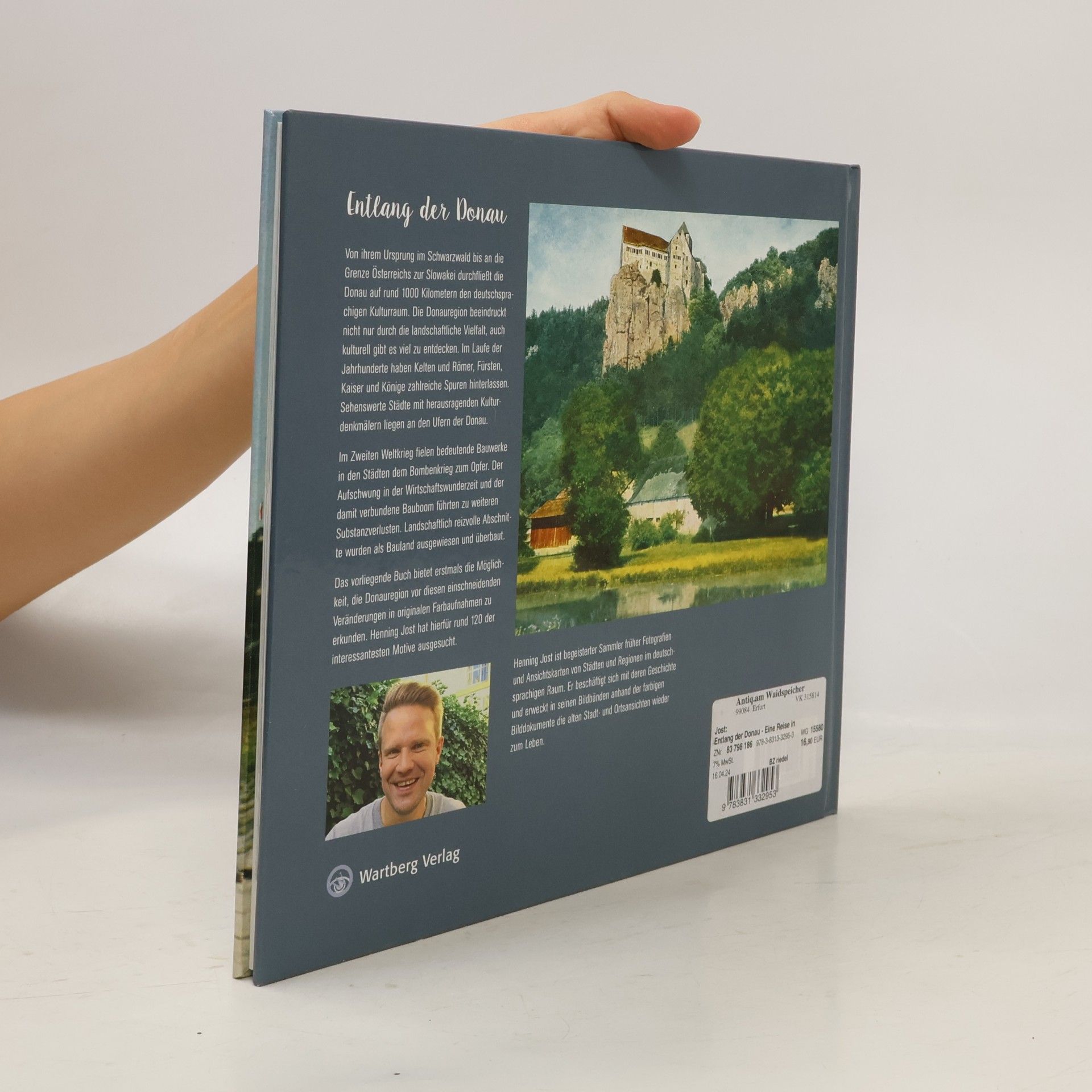 Henning Jost Entlang der Donau - Eine Reise in historischen Farbansichten