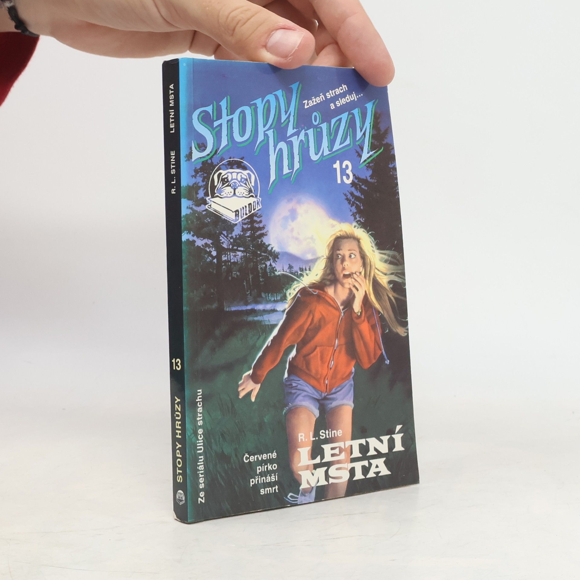 R. L. Stine Letní msta - Stopy hrůzy, svazek 13