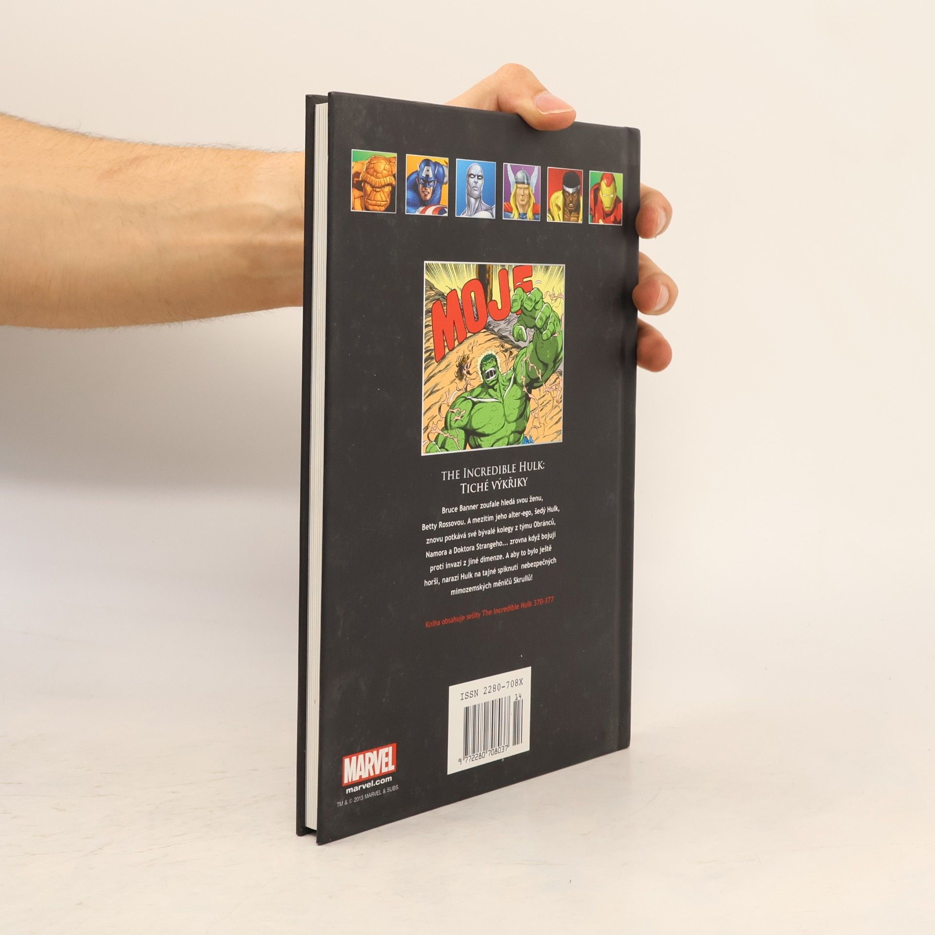 Jiří Pavlovský Ultimátní komiksový komplet Marvel 11. The Incredible Hulk. Tiché výkřiky