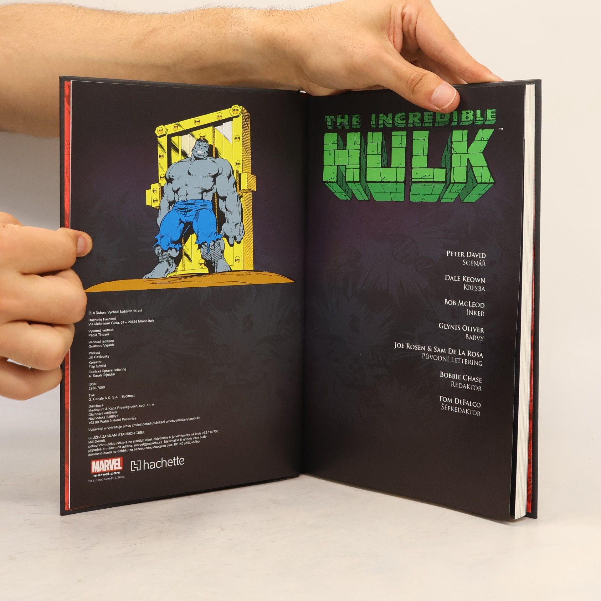 Jiří Pavlovský Ultimátní komiksový komplet Marvel 11. The Incredible Hulk. Tiché výkřiky