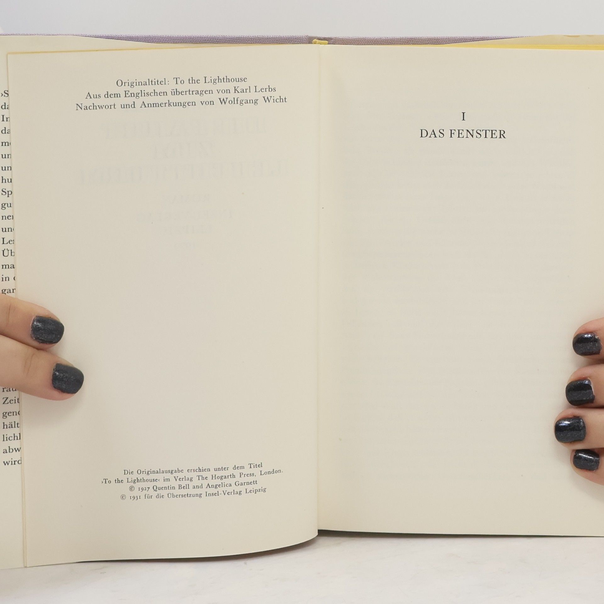 Virginia Woolf Die Fahrt zum Leuchtturm