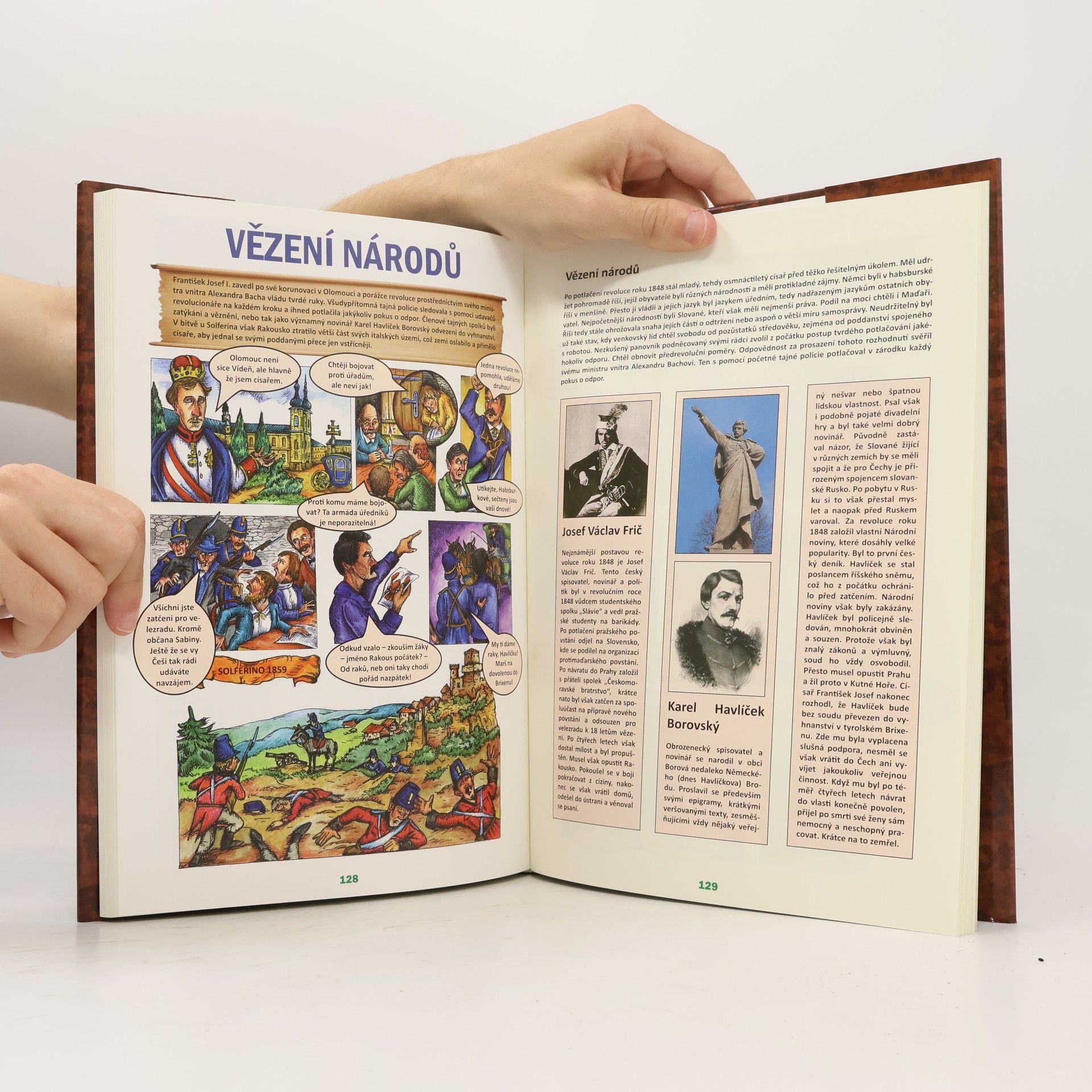 Petr Dvořáček Ilustrované dějiny naší země pro děti i dospělé + komiks
