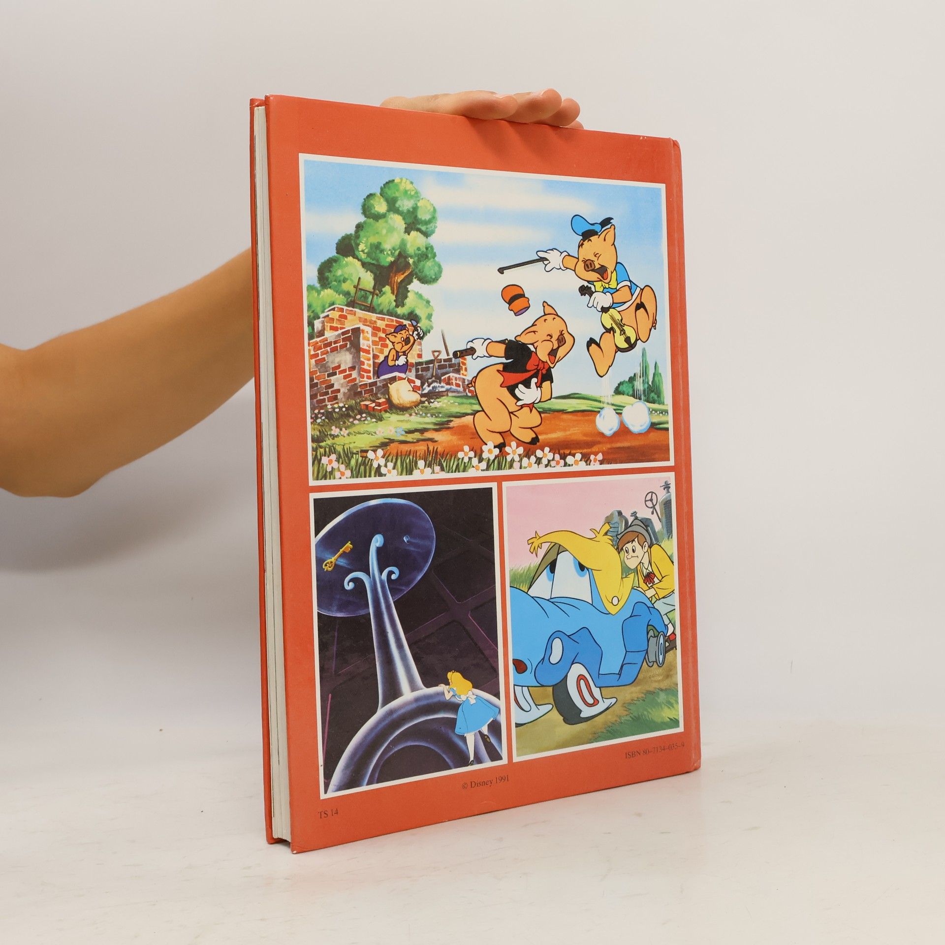 Walt Disney Alenka v kraji divů. Autíčko Modrásek. O třech malých prasátkách.