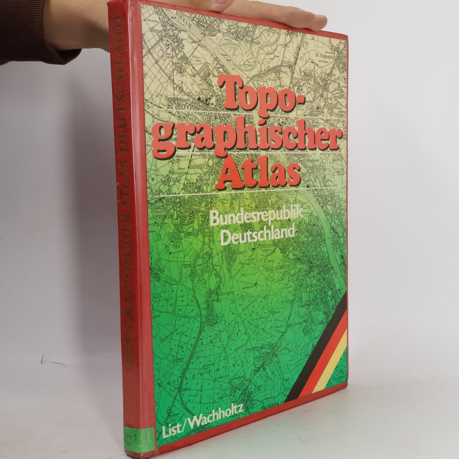 Autorenkollektiv Topographischer Atlas Bundesrepublik Deutschland