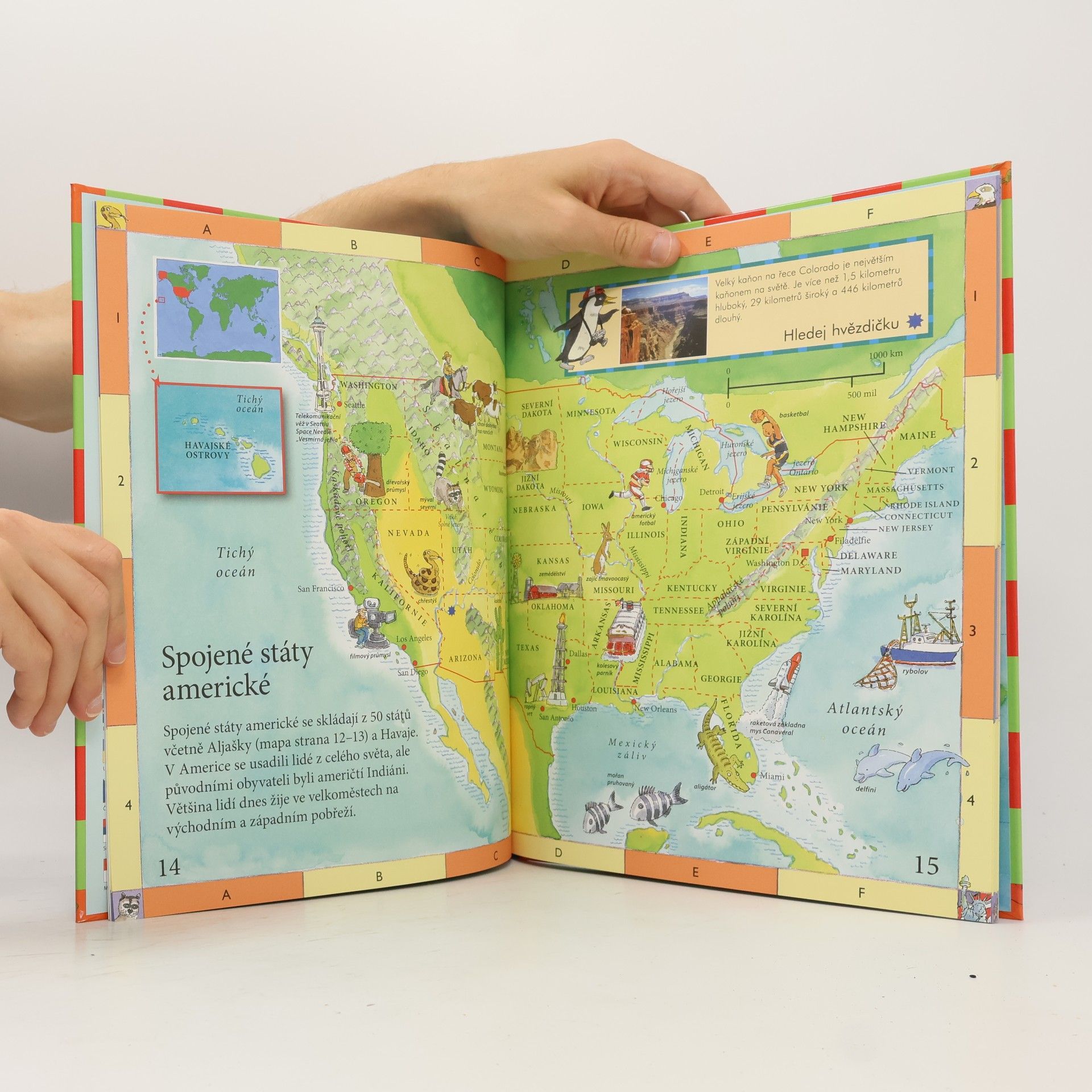 Deborah Chancellor Ilustrovaný dětský atlas světa