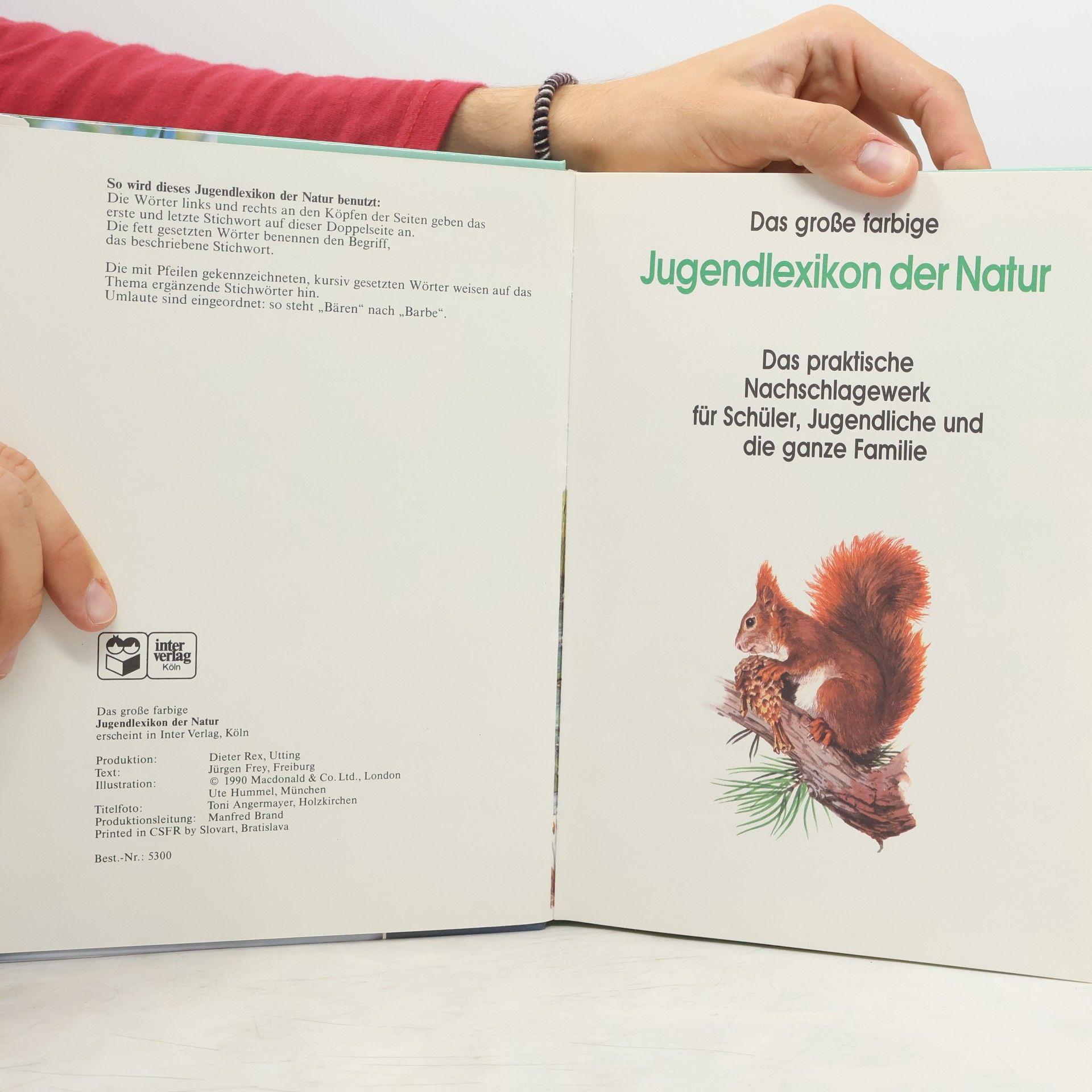 Various authors Das große farbige jugend Lexikon der Natur