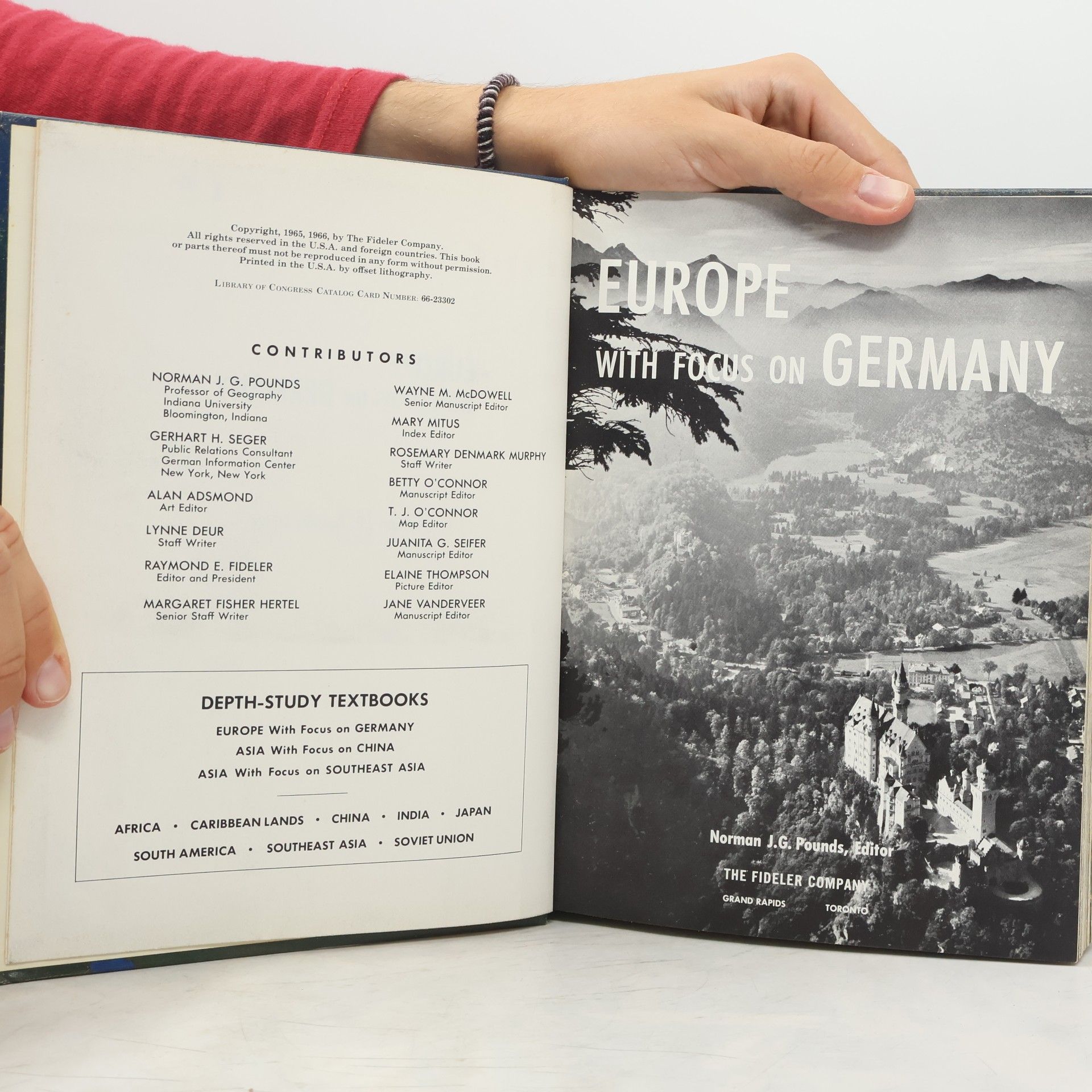 Norman J. G. Pounds Europe with Focus on Germany