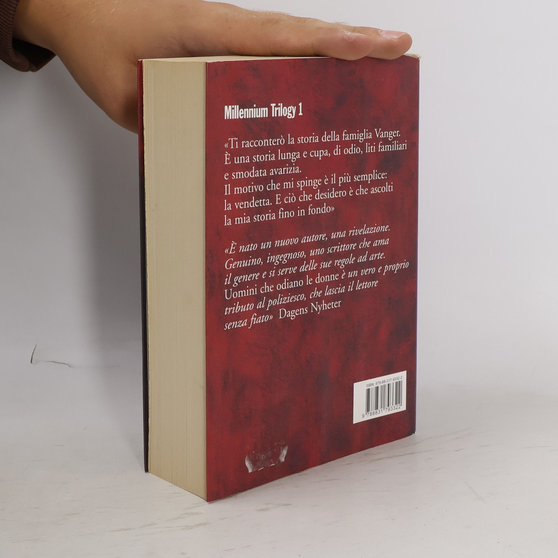 Stieg Larsson Uomini che odiano le donne