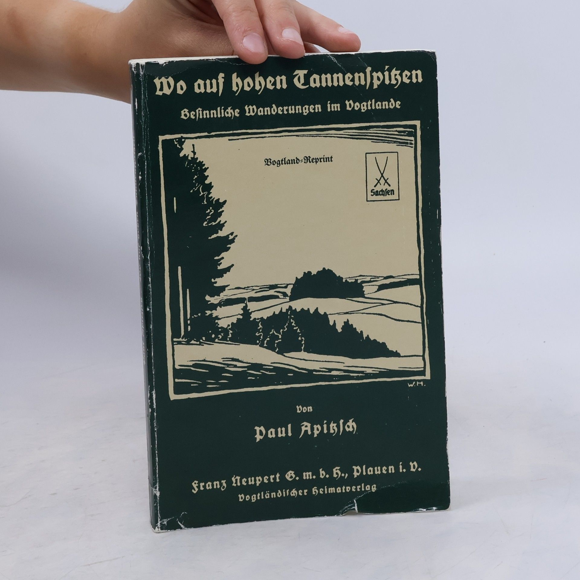 Paul Apitzsch Wo auf hohen Tannenspitzen