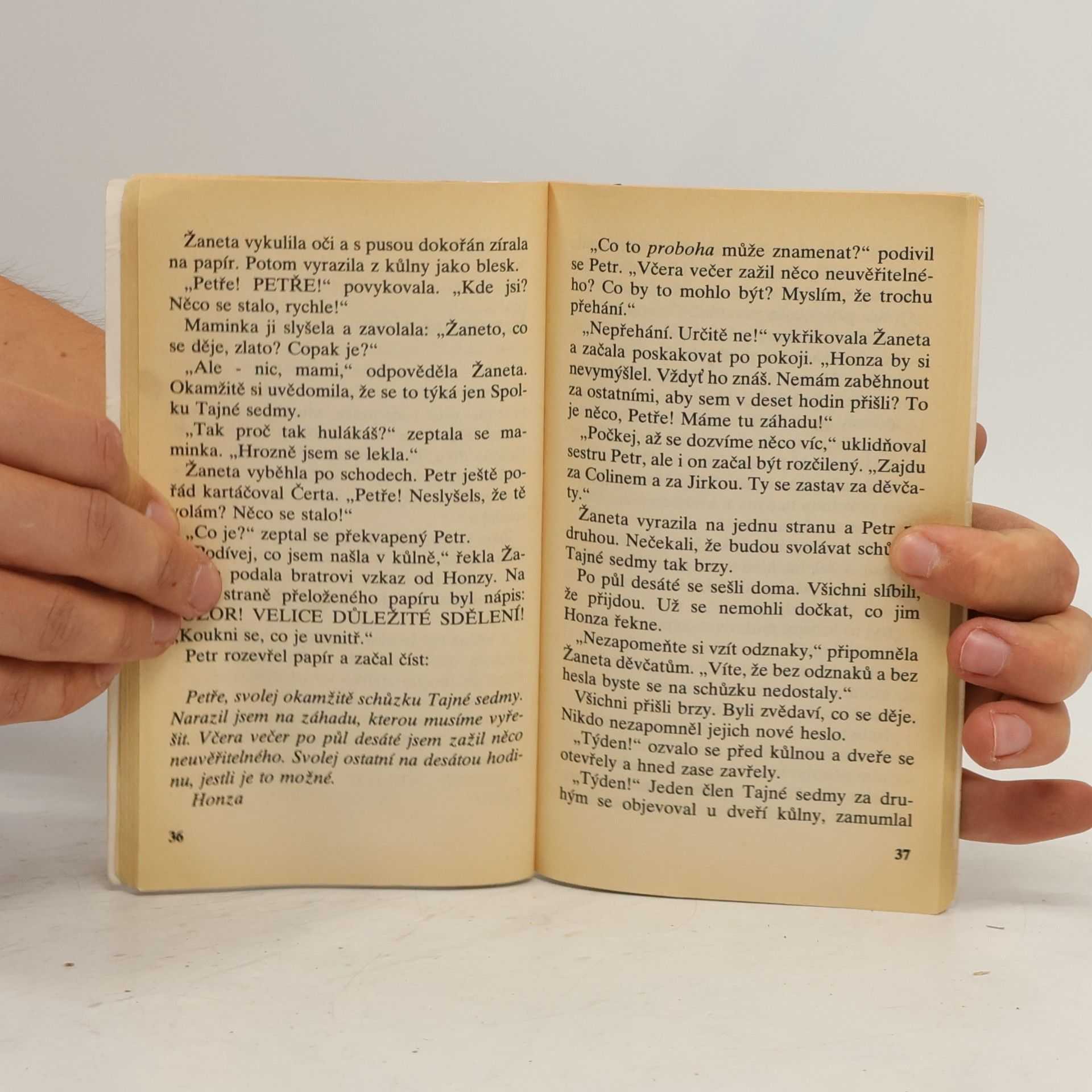 Enid Blyton Tajná sedma. Noční výprava