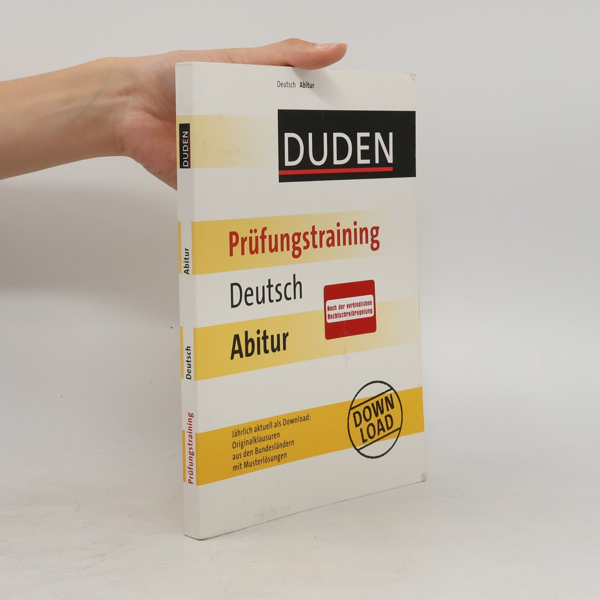 Reinhard Marquaß Duden - Prüfungstraining: Prüfungstraining Deutsch Abitur