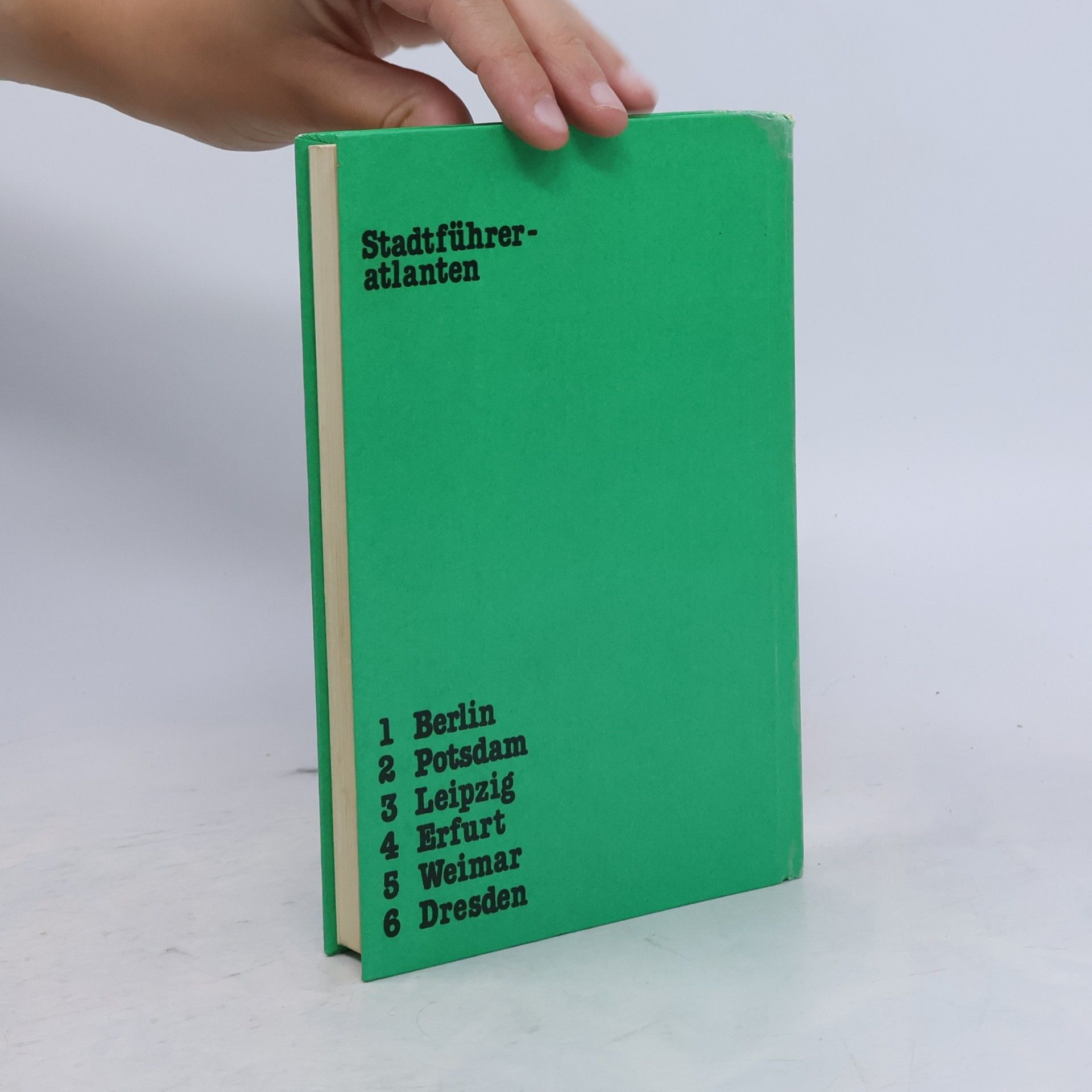 Autorenkollektiv Berlin Hauptstadt der DDR Stadtführer Atlas