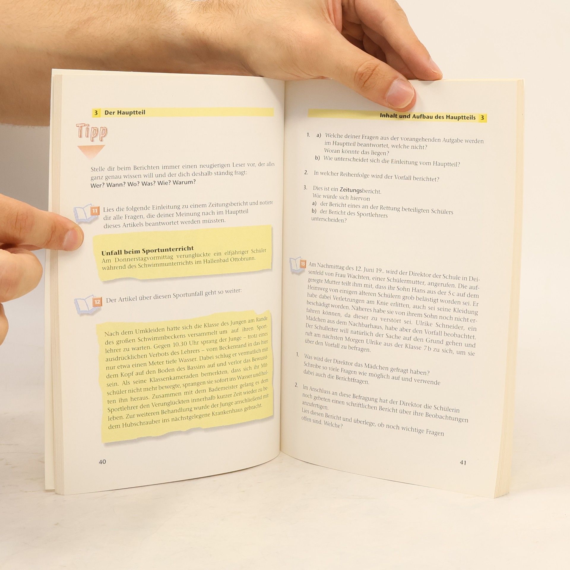 Autorenkollektiv Duden-Schülerhilfen: Ausatz/Bericht