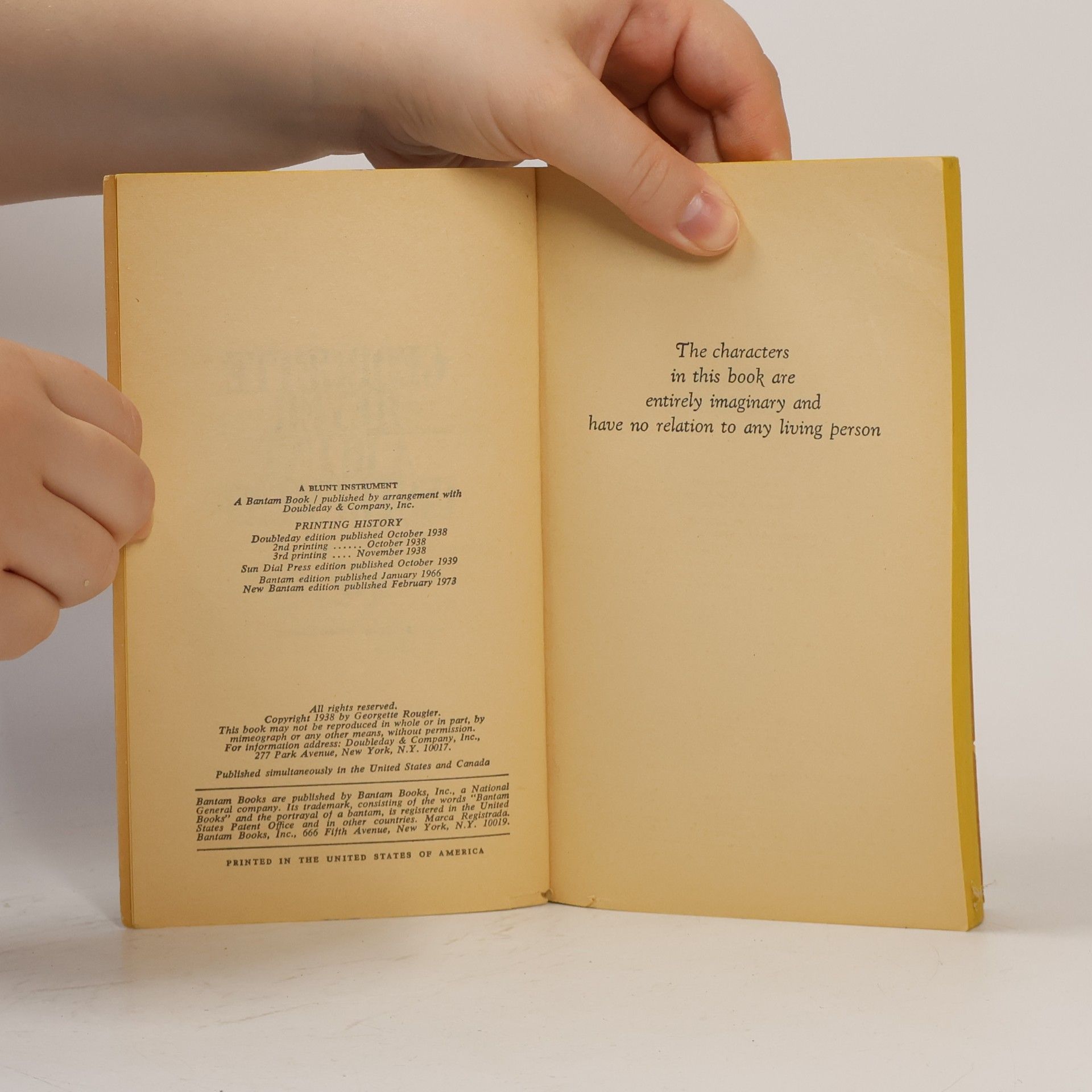 Georgette Heyer A Blunt Instrument