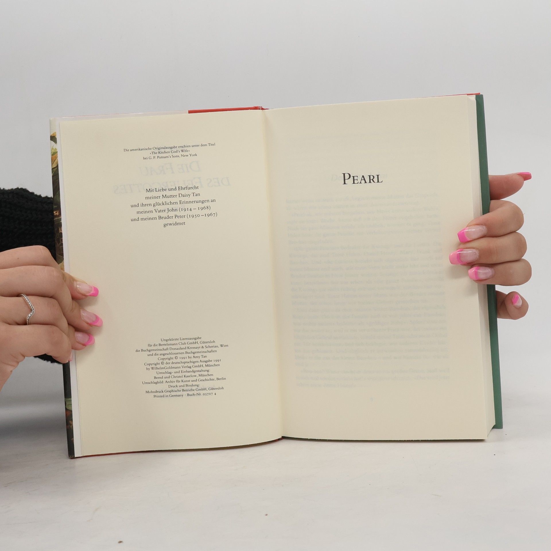 Amy Tan Die Frau des Feuergottes