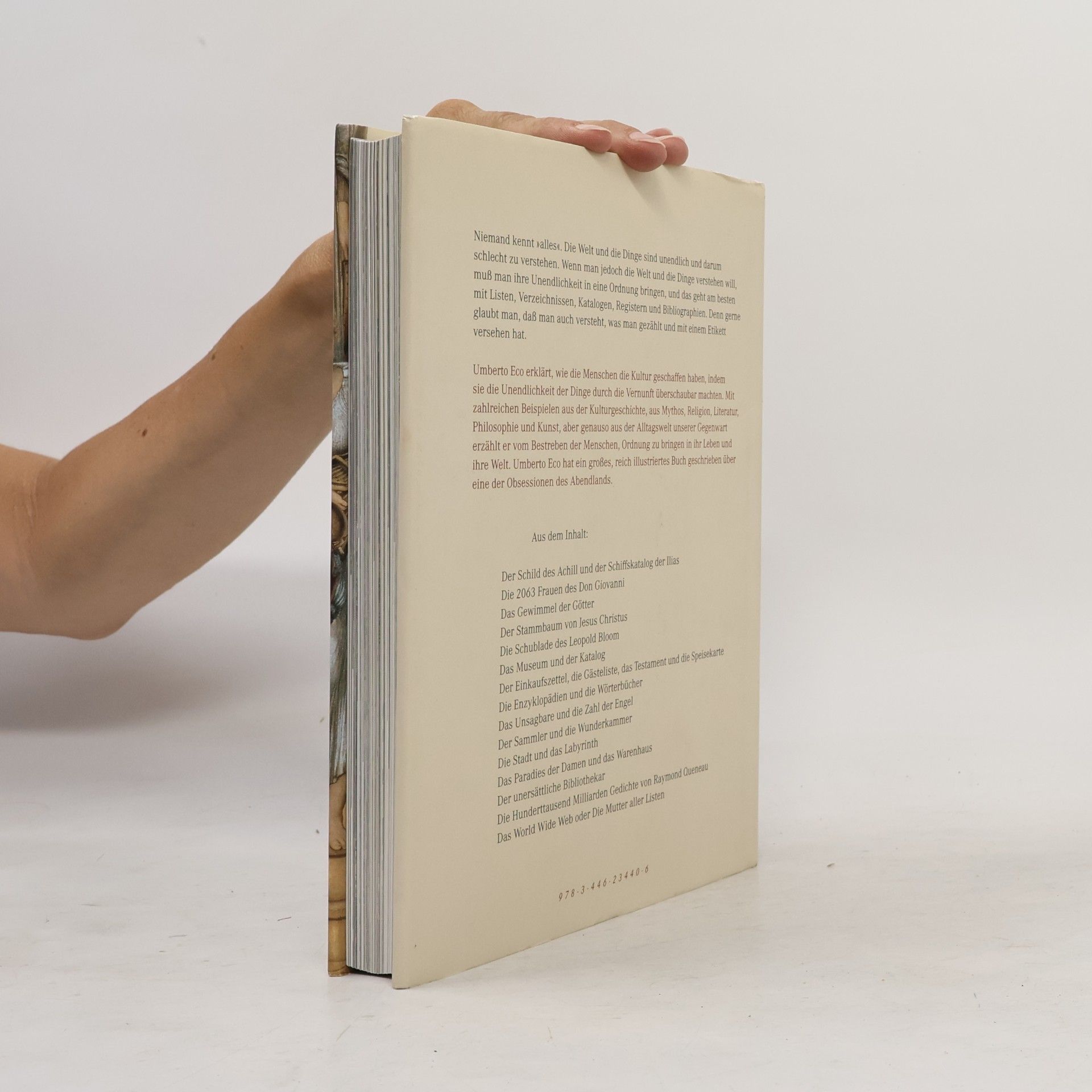 Umberto Eco Die unendliche Liste