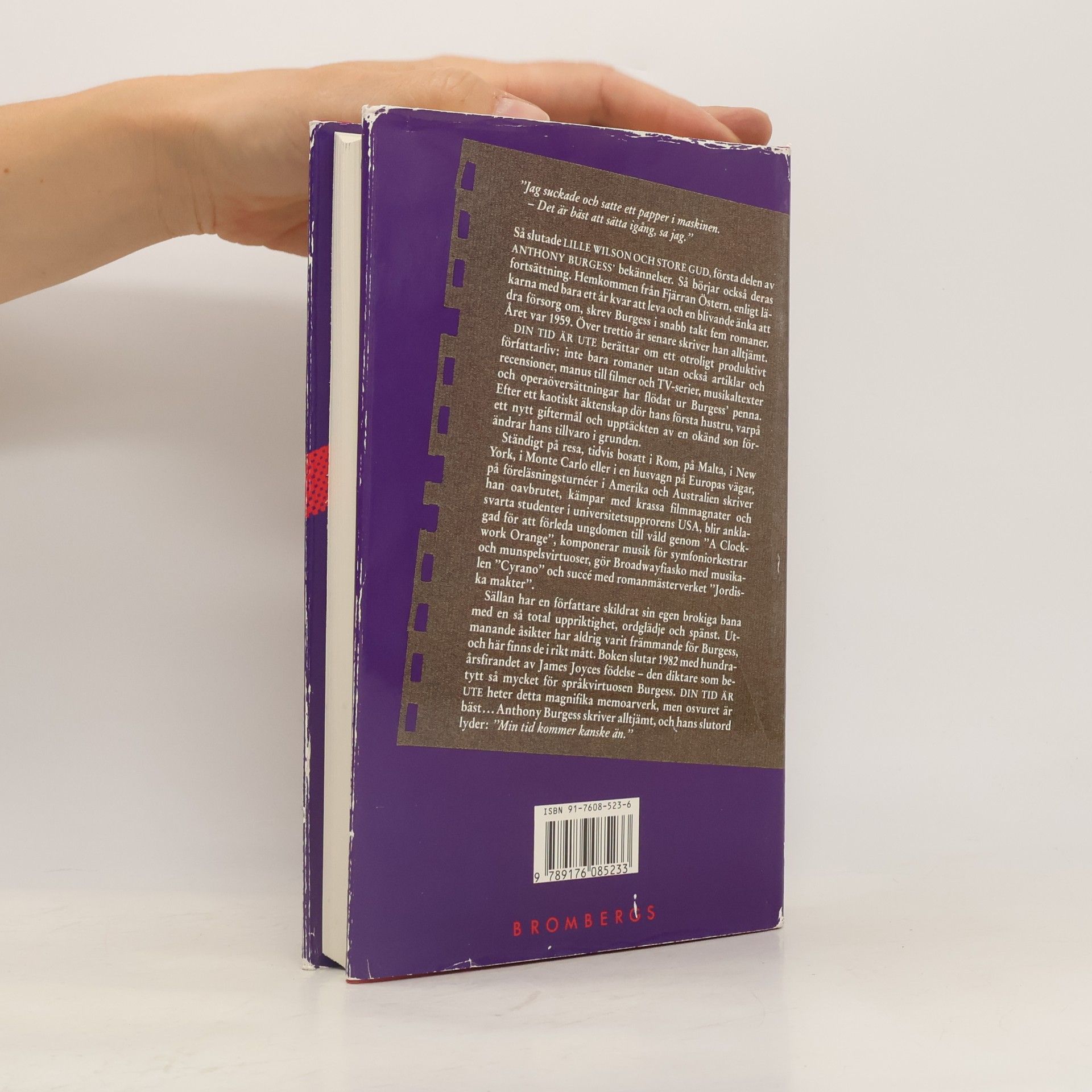 Anthony Burgess Din tid är ute