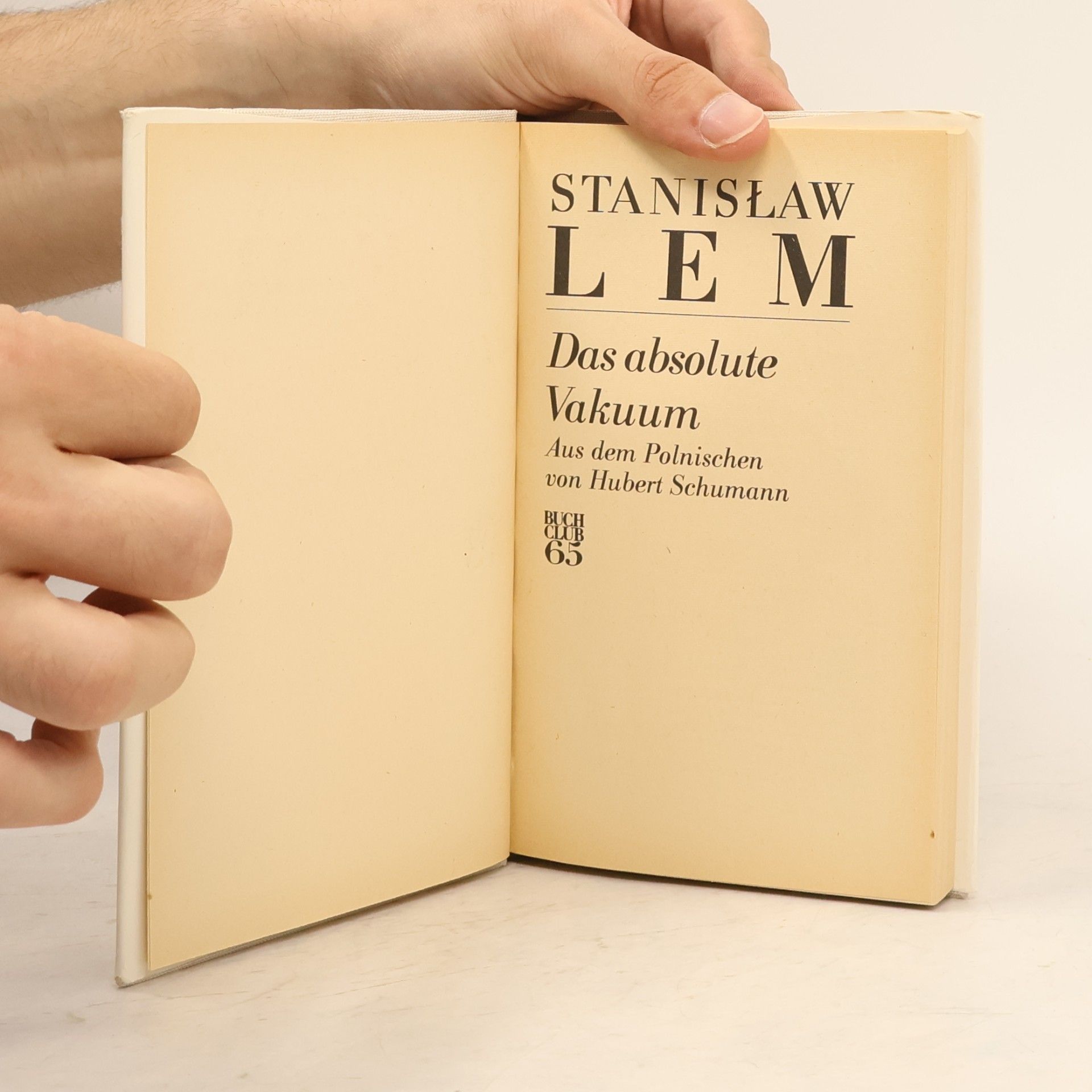 Stanisław Lem Das absolute vakuum