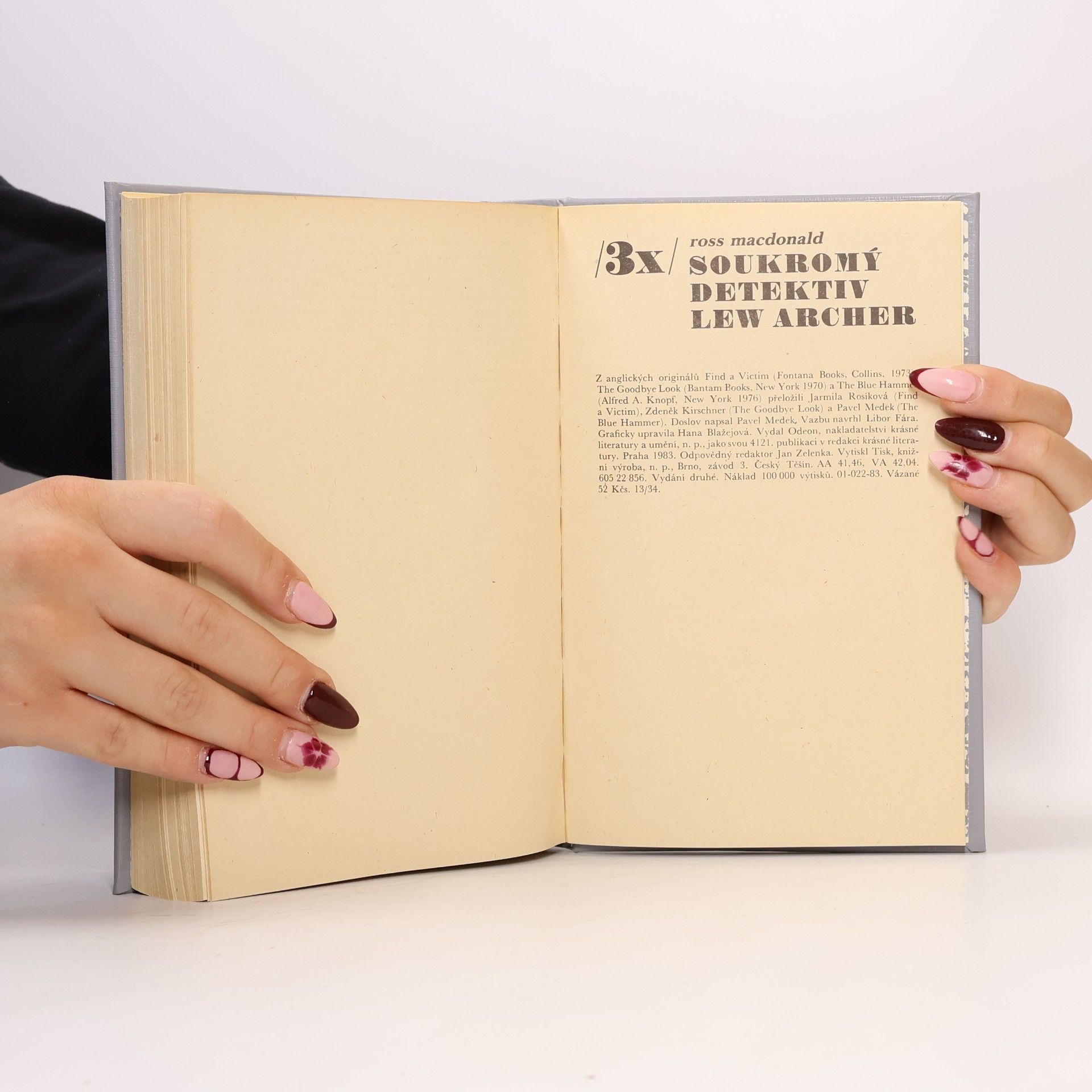 Ross Macdonald Třikrát soukromý detektiv Lew Archer