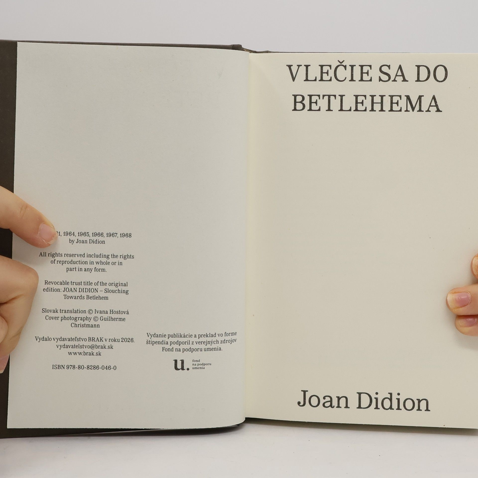 Joan Didion Vlečie sa do Betlehema