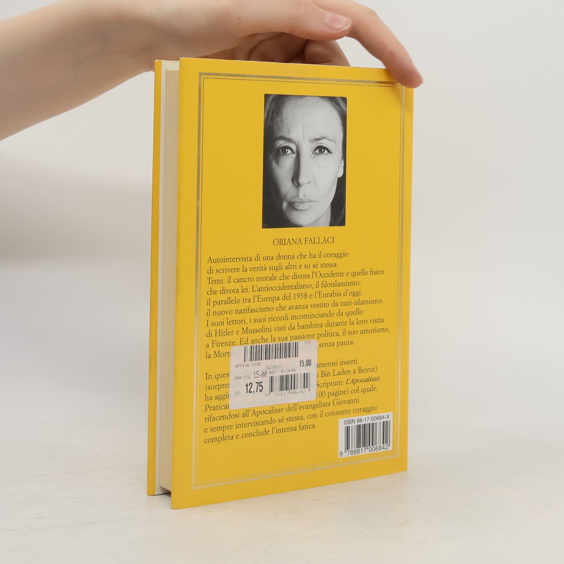 Oriana Fallaci Oriana Fallaci intervista sé stessa - L'Apocalisse