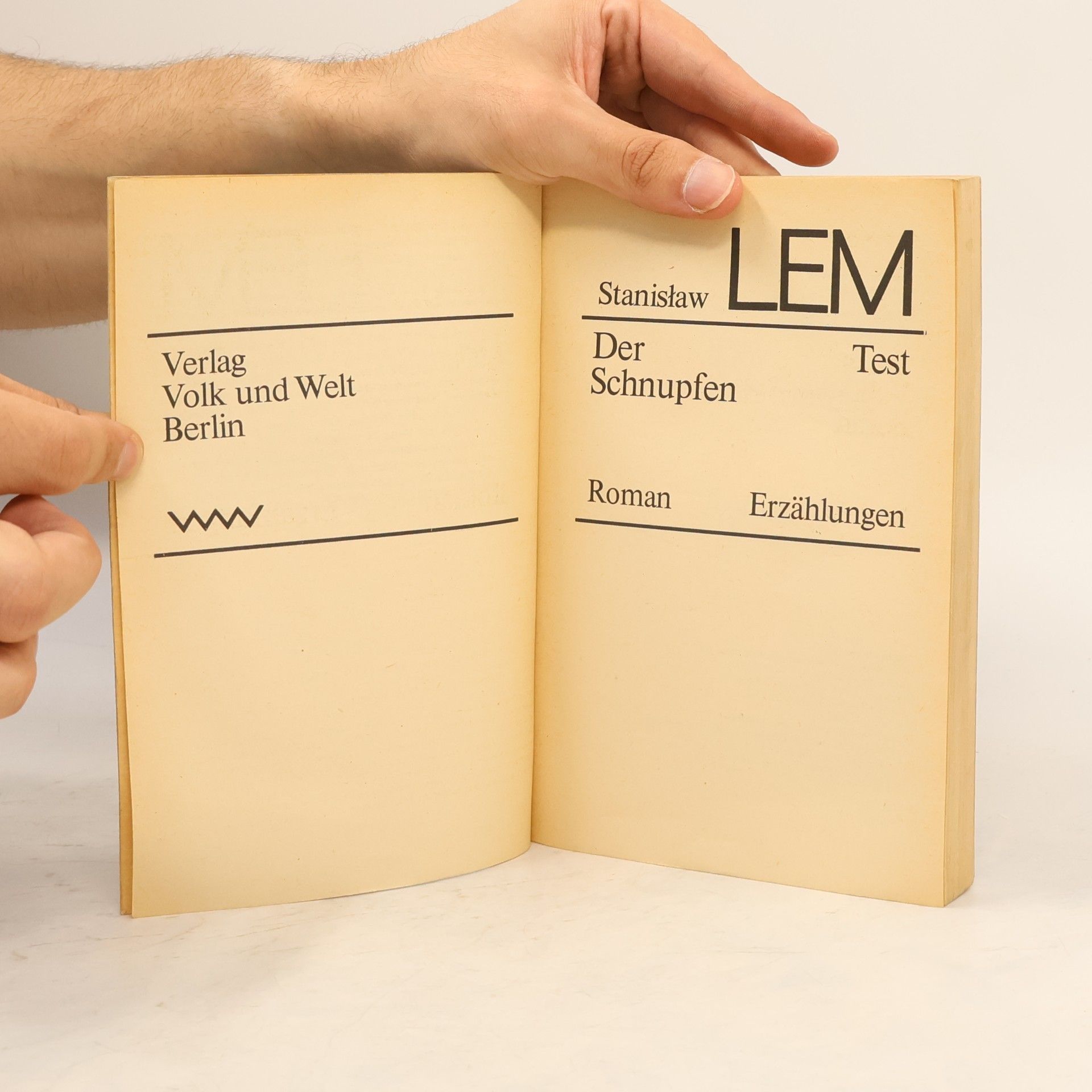 Stanisław Lem Der Schnupfen