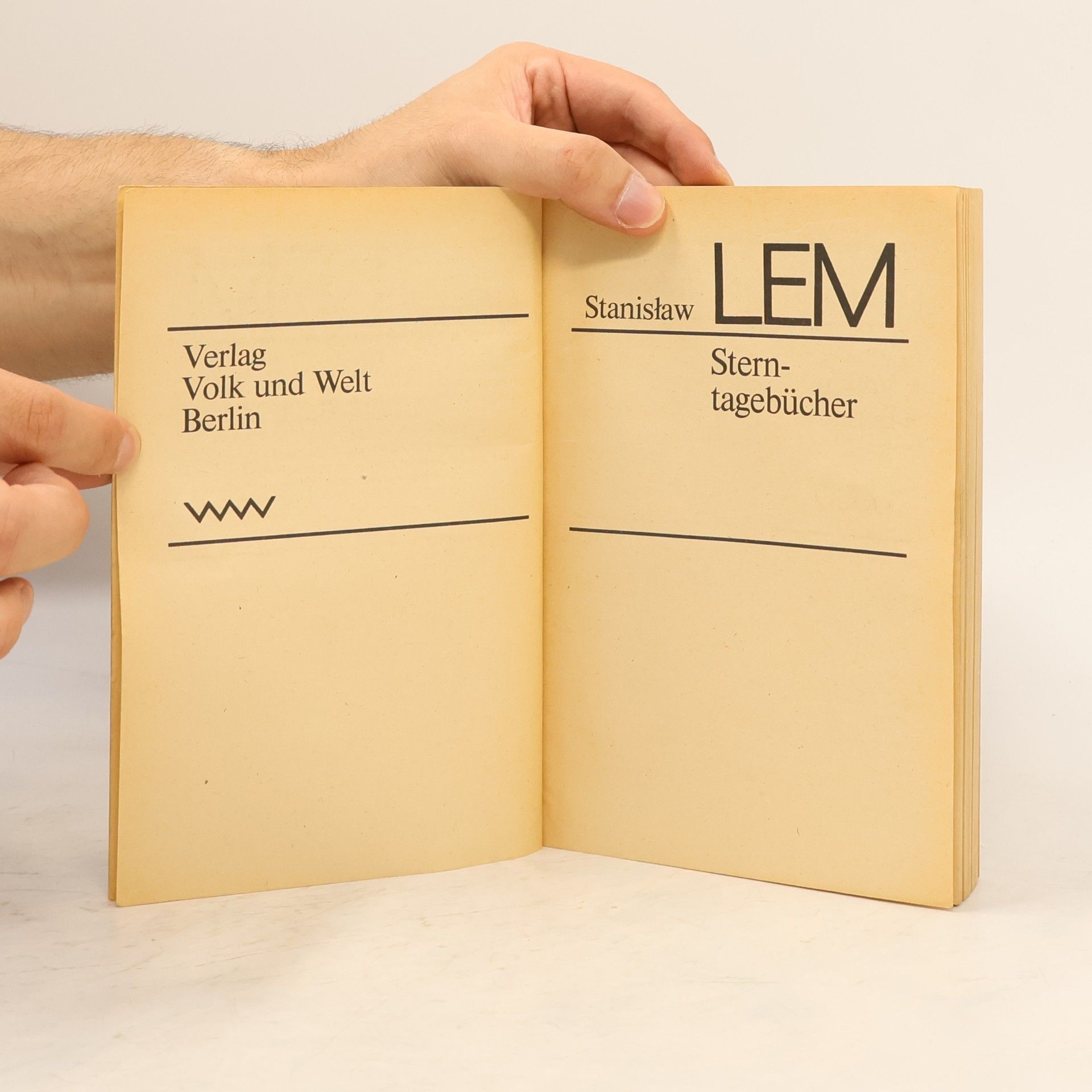 Stanisław Lem Sterntagebücher