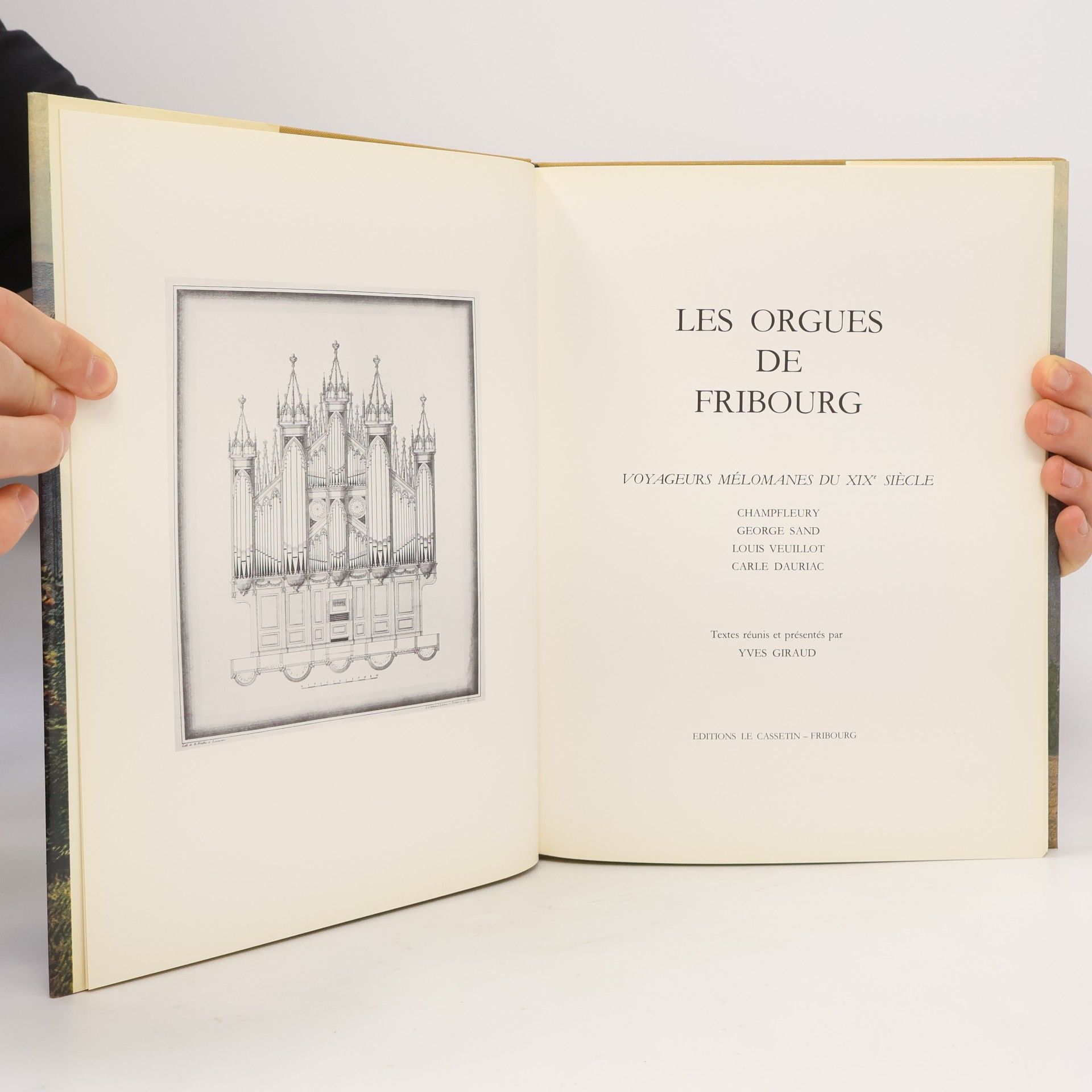 Yves Giraud Les Orgues de Fribourg