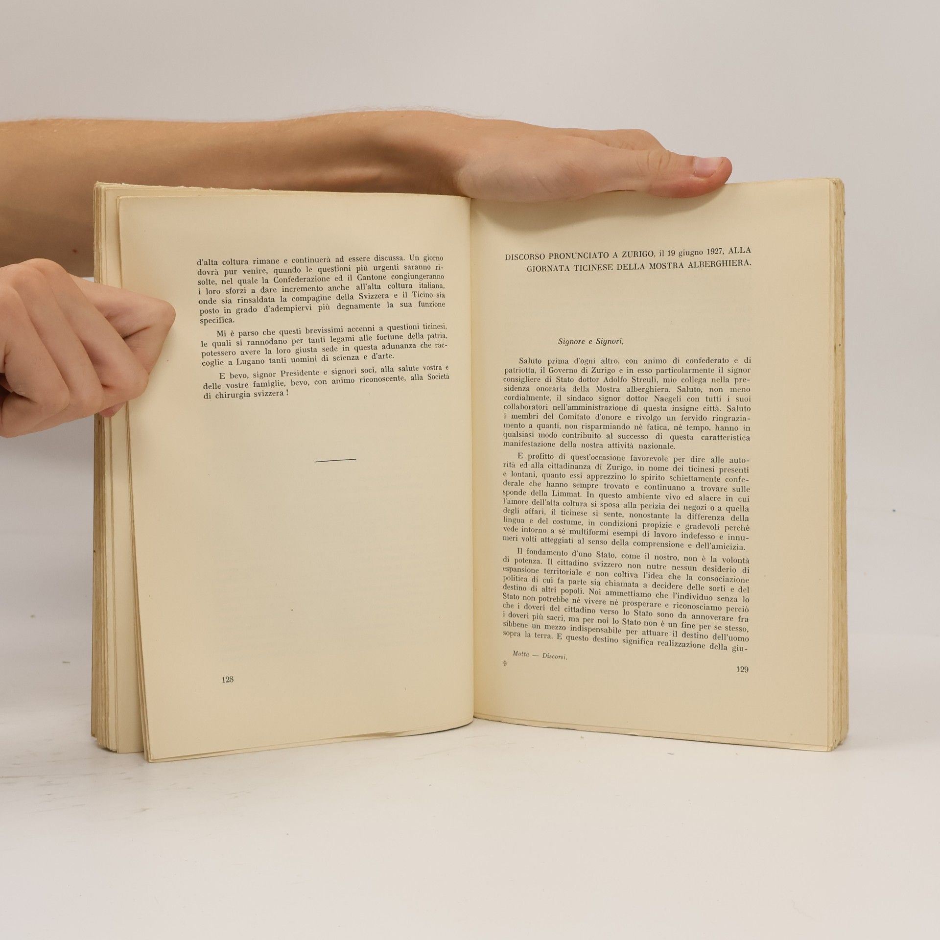 Giuseppe Motta Testimonia temporum 1911-1931
