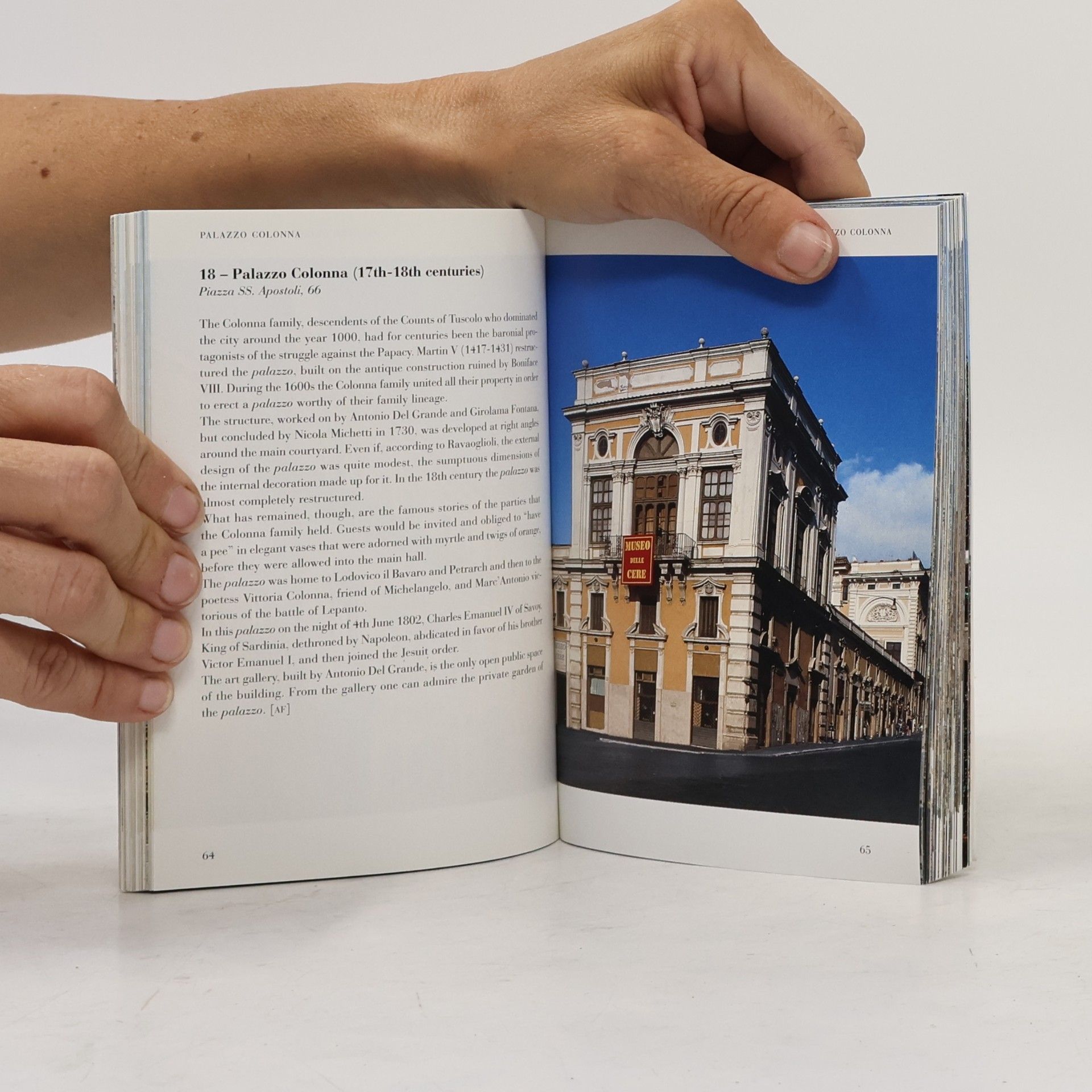 Caroline Vincenti Montanaro Palazzi and Villas of Rome