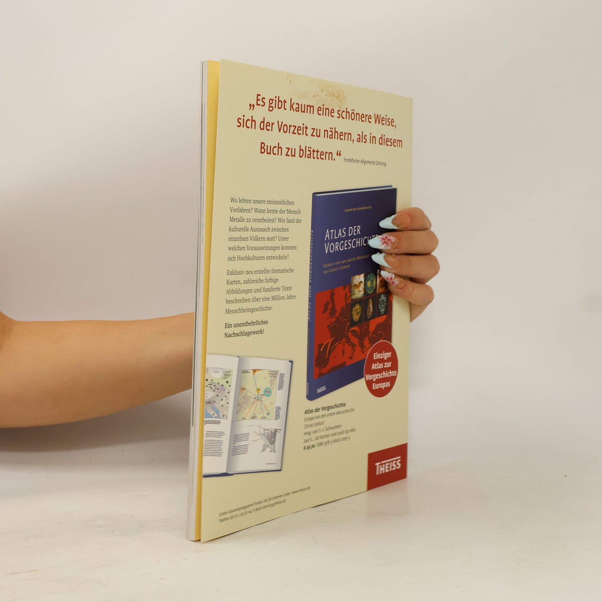 Siegmar von Schnurbein Atlas der Vorgeschichte