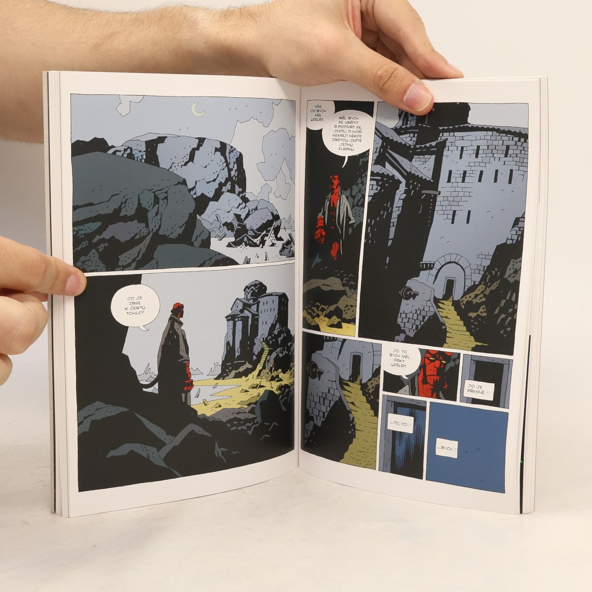 Mike Mignola Hellboy. Podivná místa