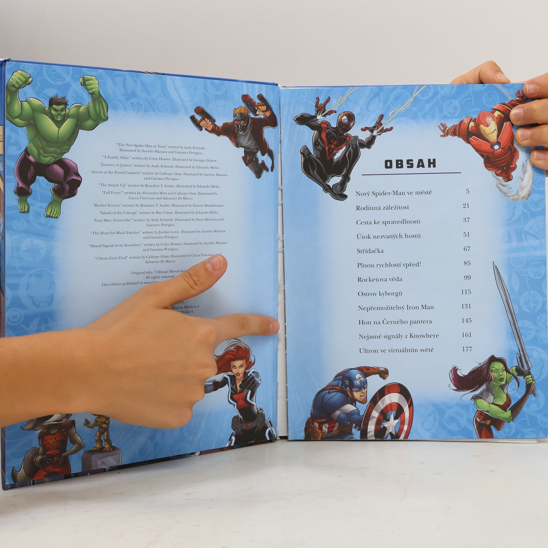 Irena Steinerová 5minutové Marvel příběhy