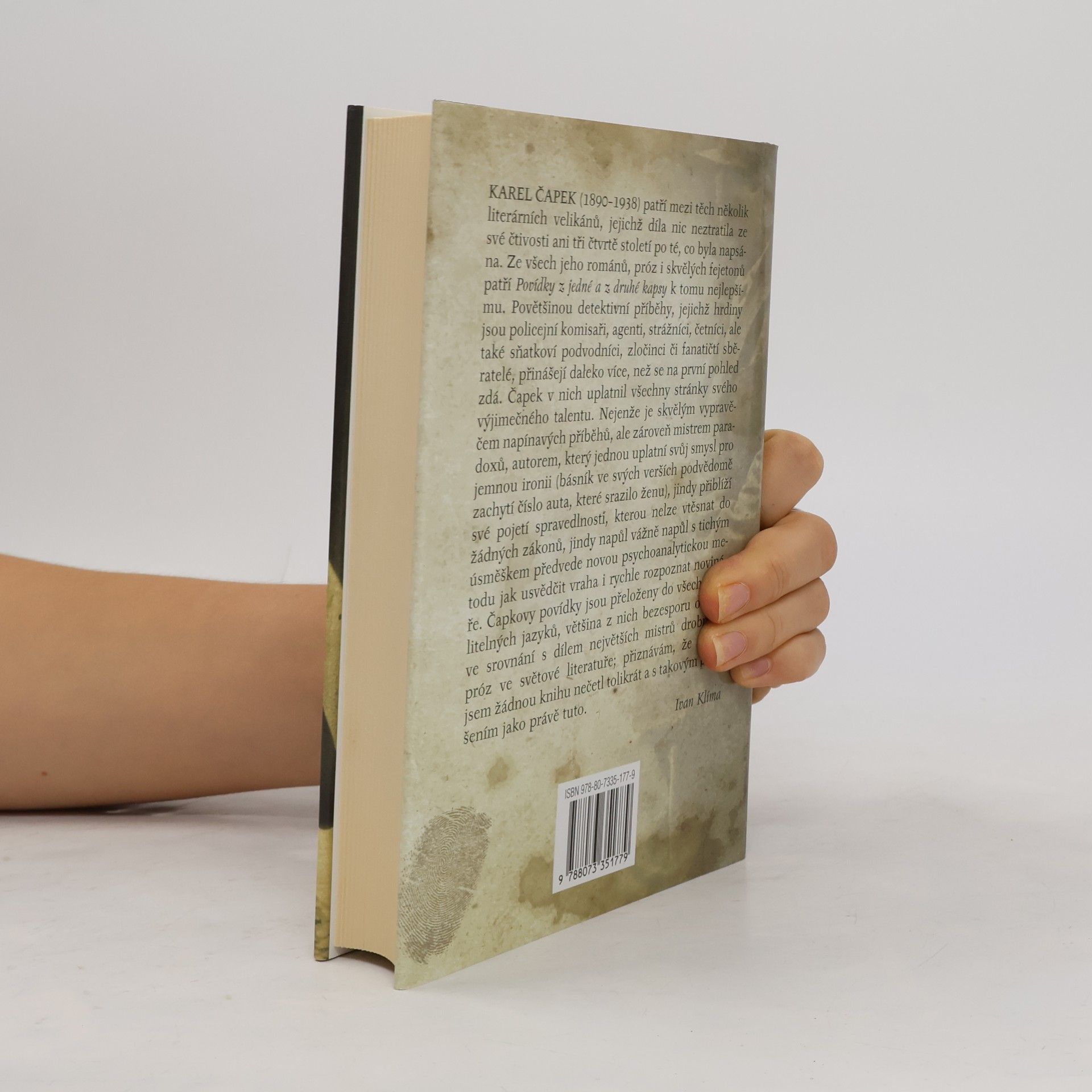 Karel Čapek Povídky z jedné a z druhé kapsy