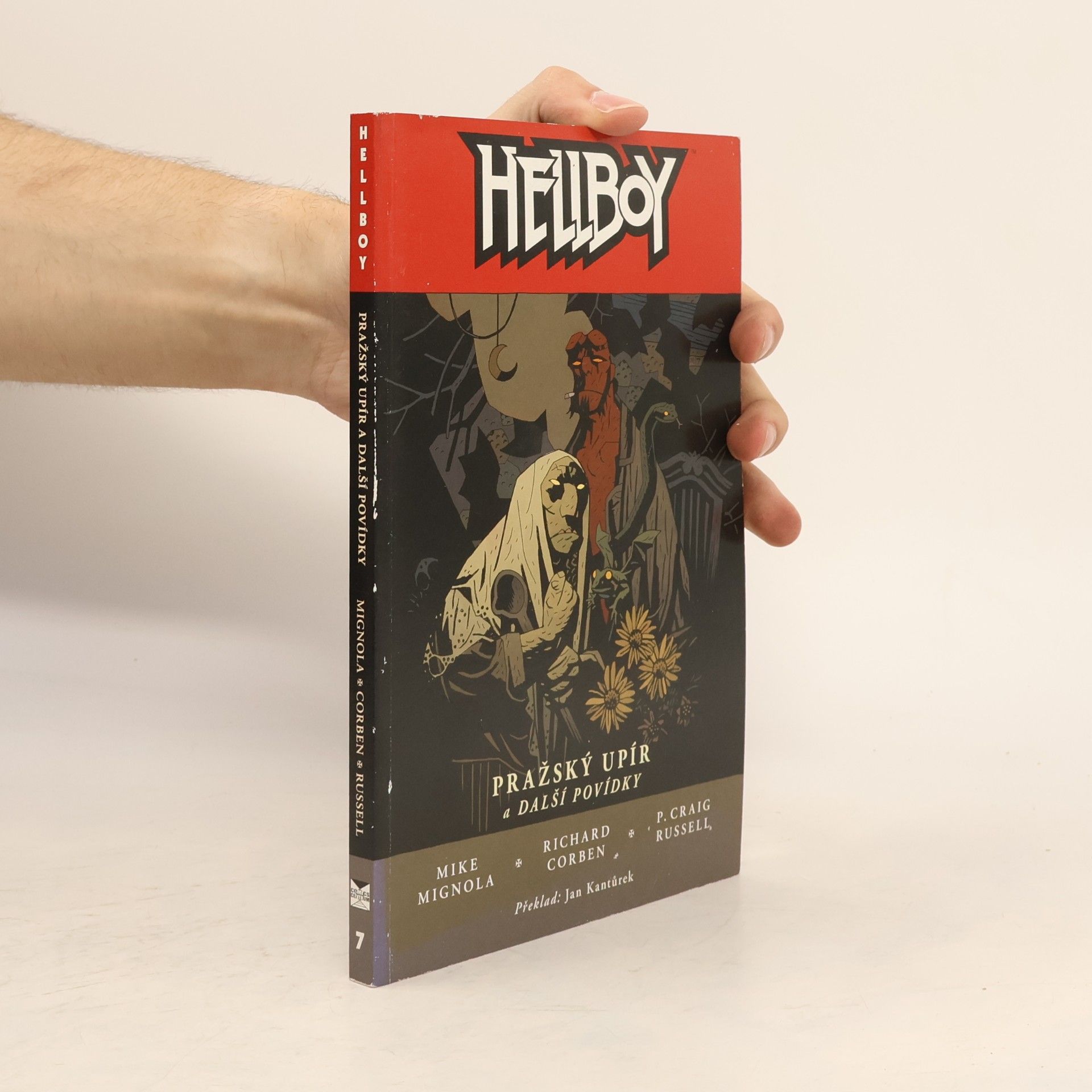 Mike Mignola Hellboy. Pražský upír a další povídky