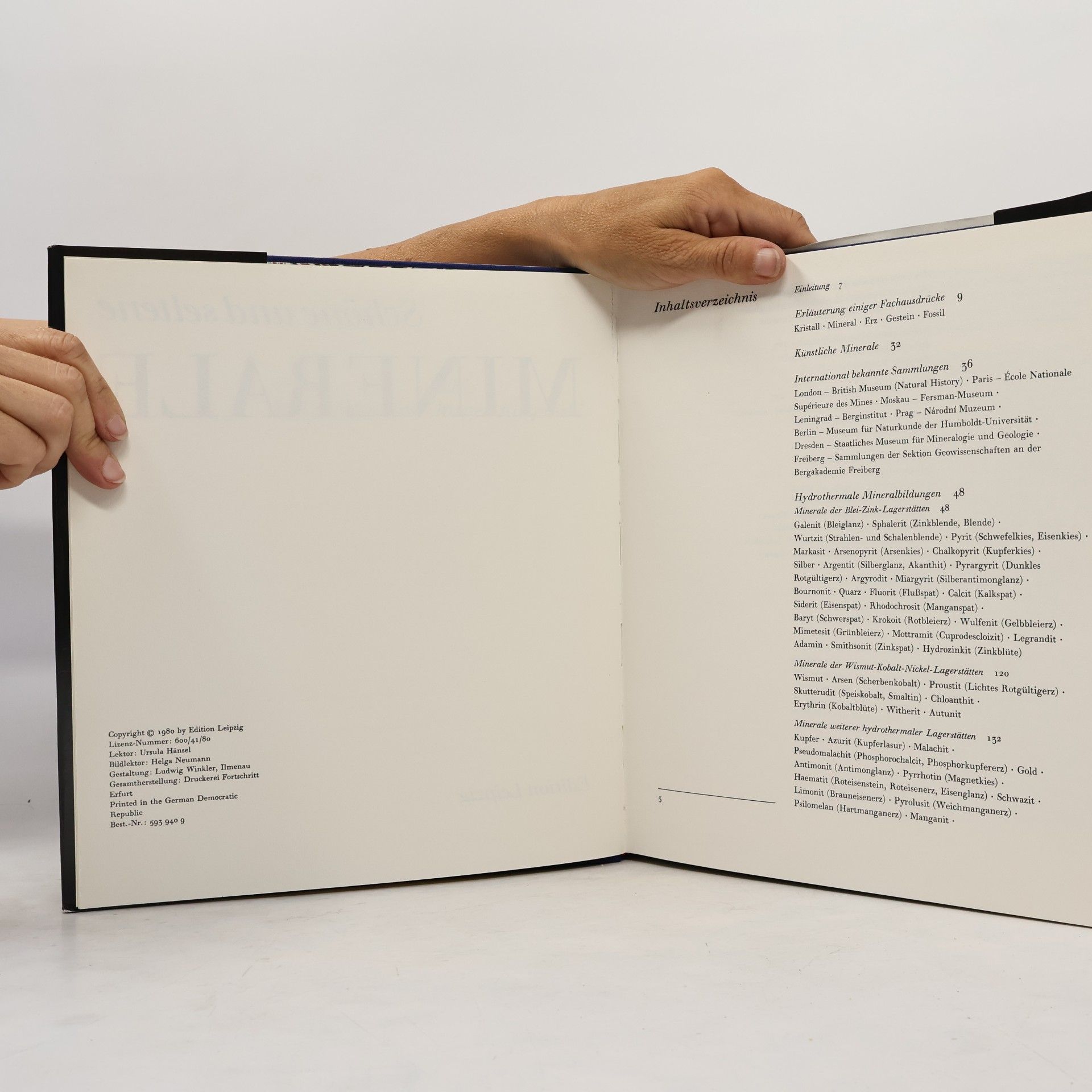 Various authors Schöne und seltene Minerale