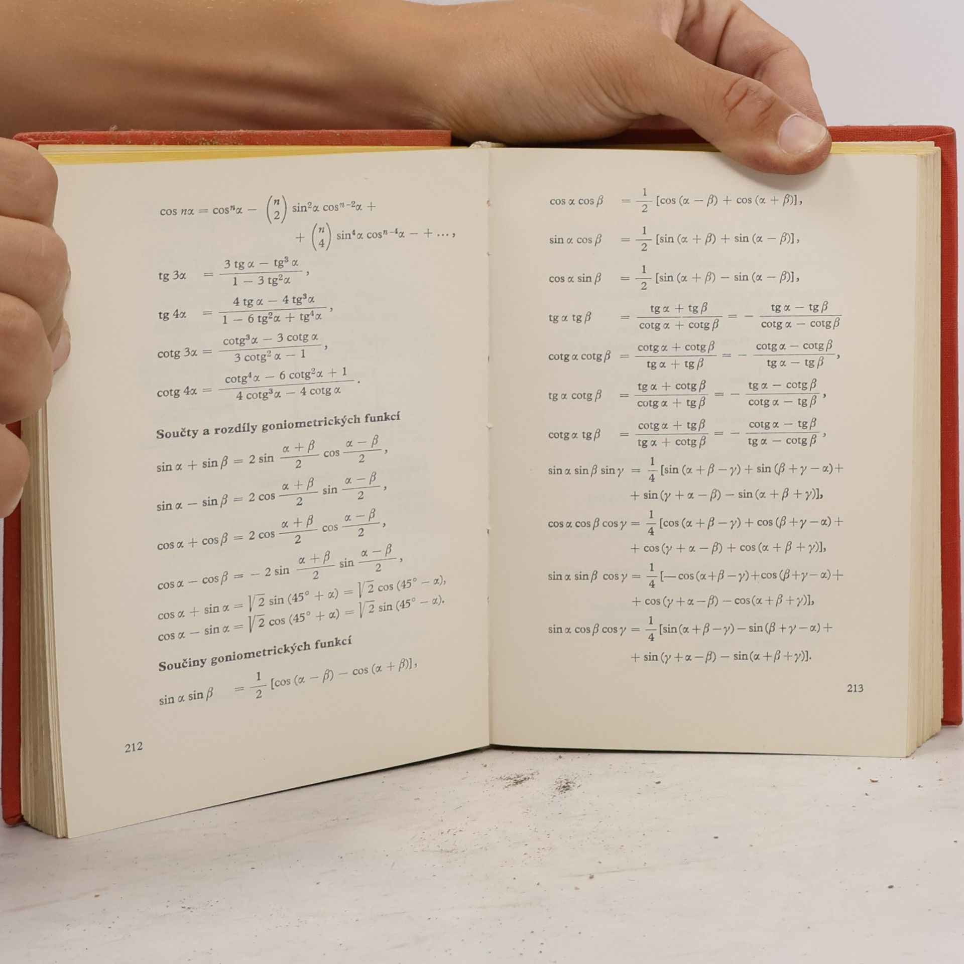 Hans Jochen Bartsch Matematické vzorce
