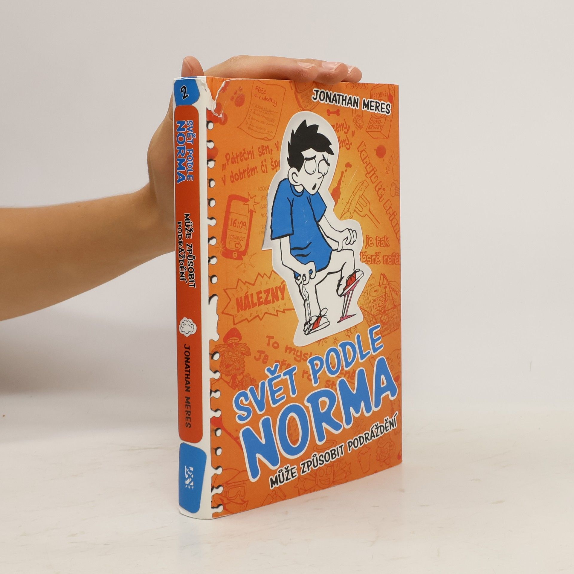 Jonathan Meres Svět podle Norma. Může způsobit podráždění